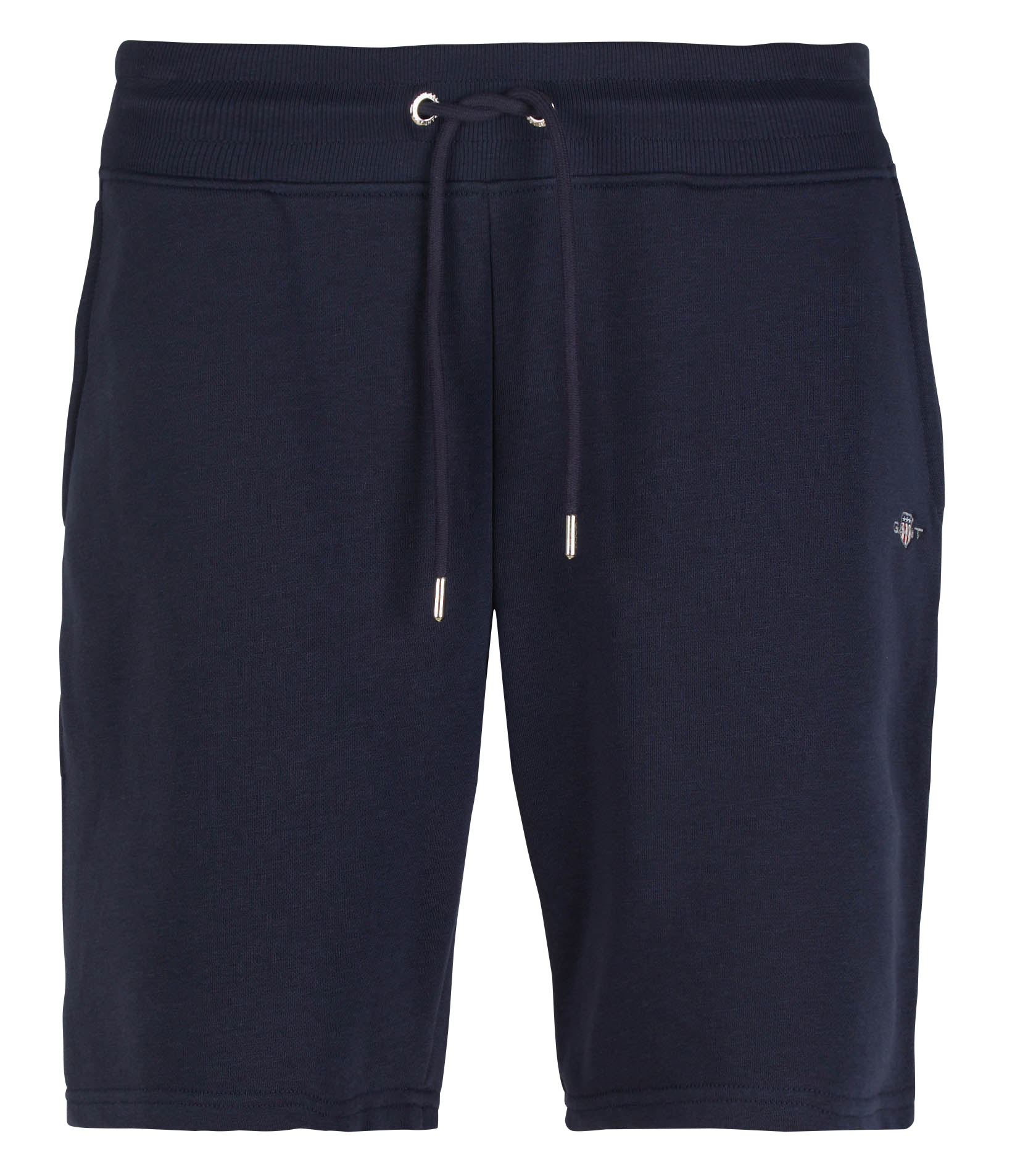 Straight cotton flannelette shorts GANT Blue