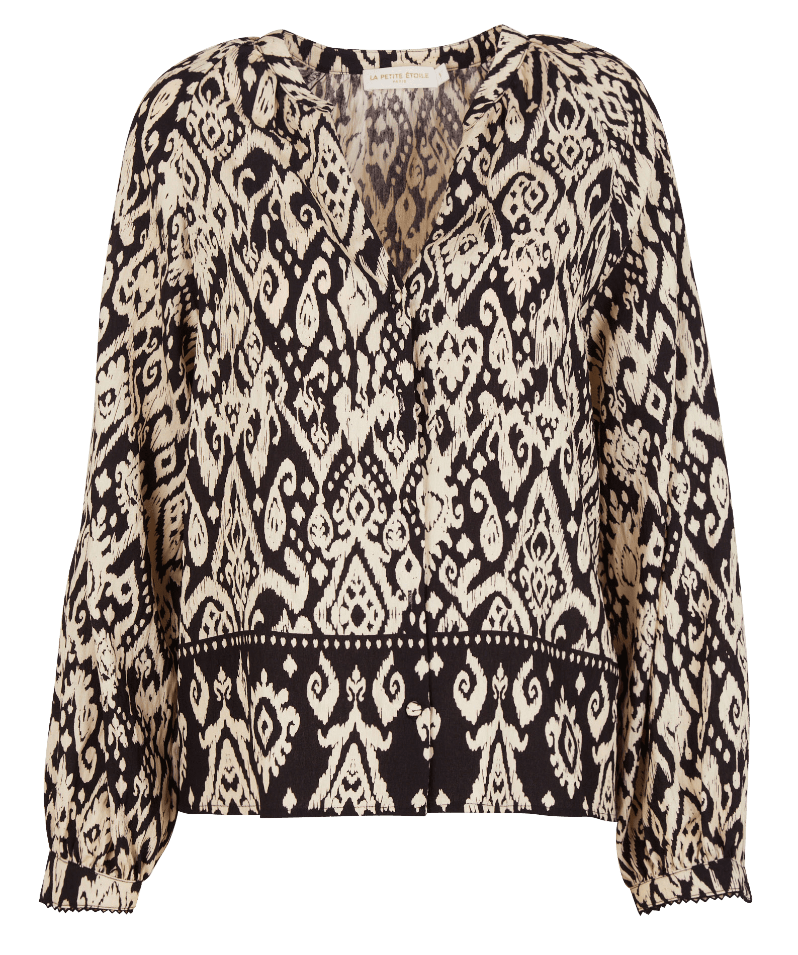 Blouse droite imprimée  LA PETITE ETOILE Multicolore