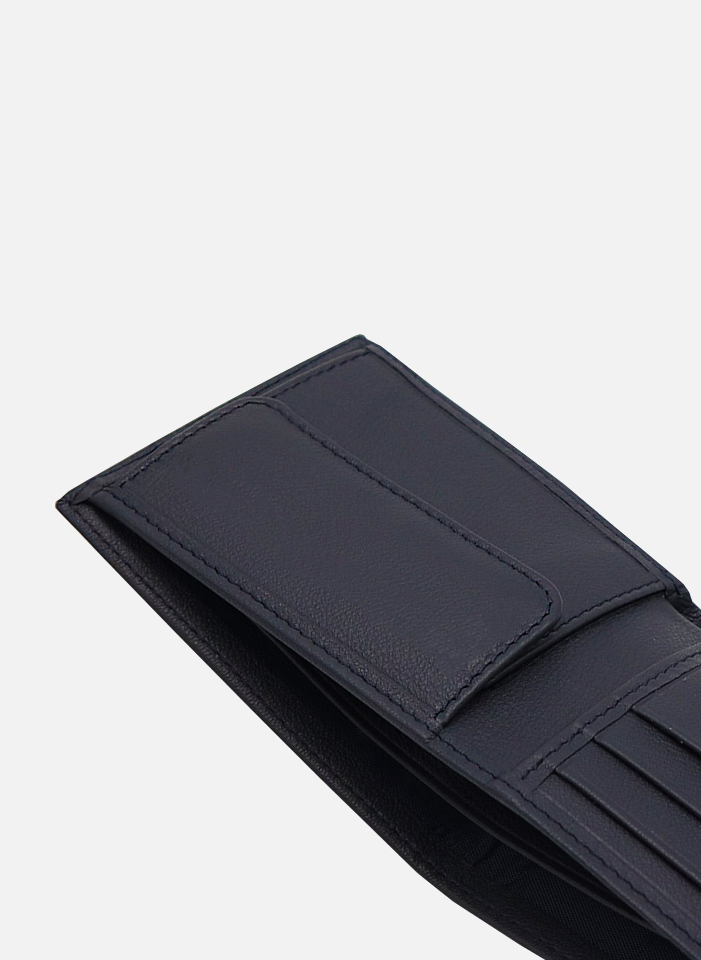 Grained leather wallet JULES & JENN Blue