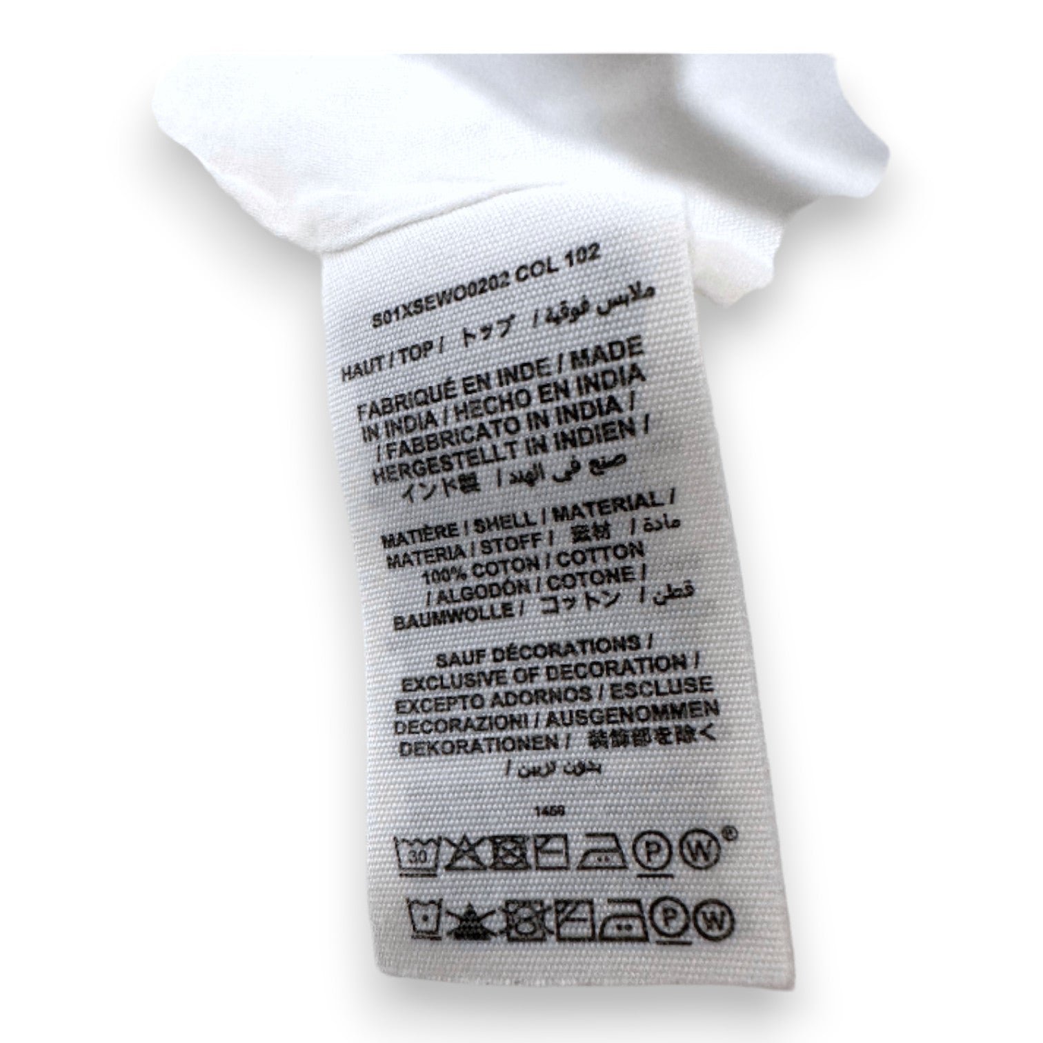 White baby blouse - 6 months BONPOINT - Seconde Main White