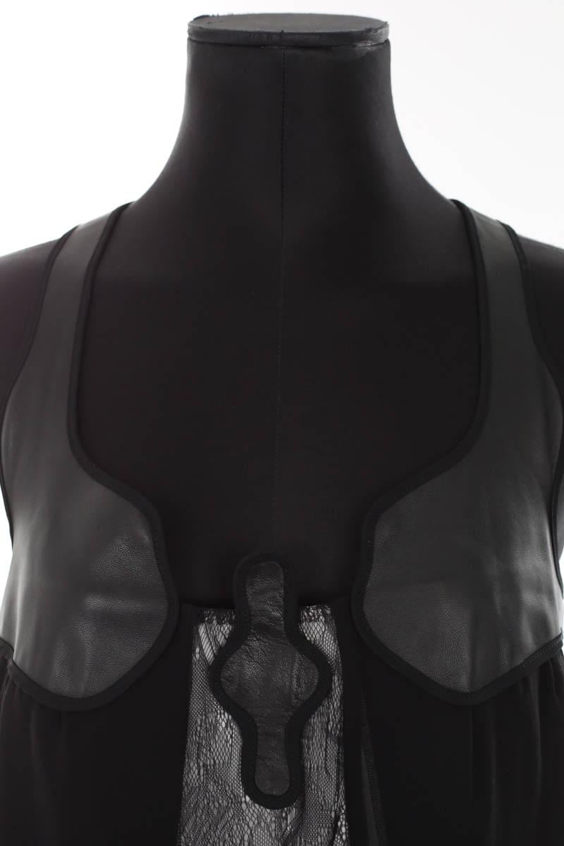 Leather dress HEIMSTONE - Seconde Main Black