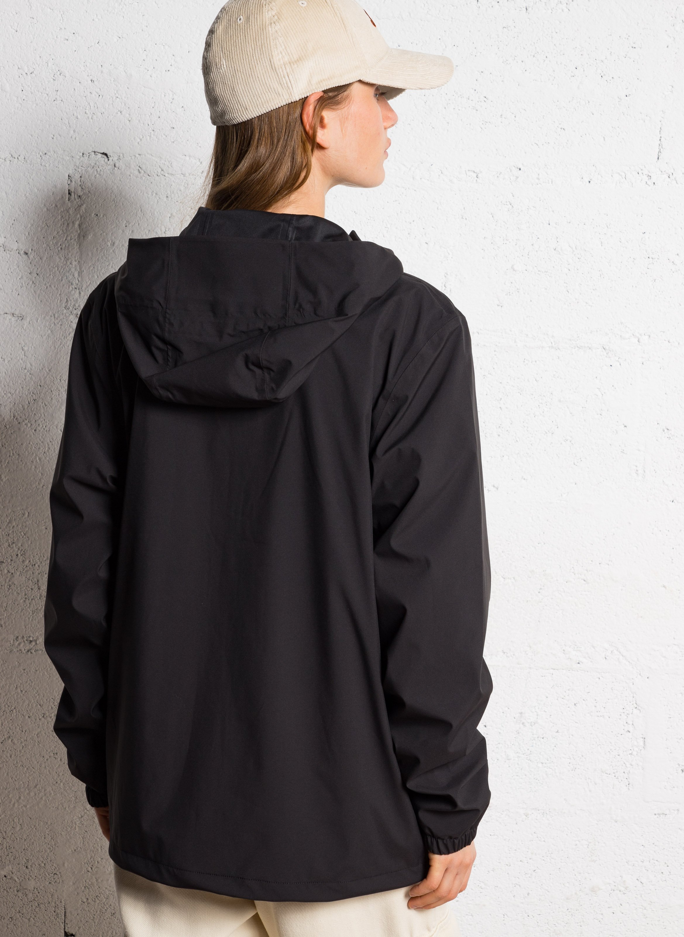 Coupe-vent imperméable RAINS Noir