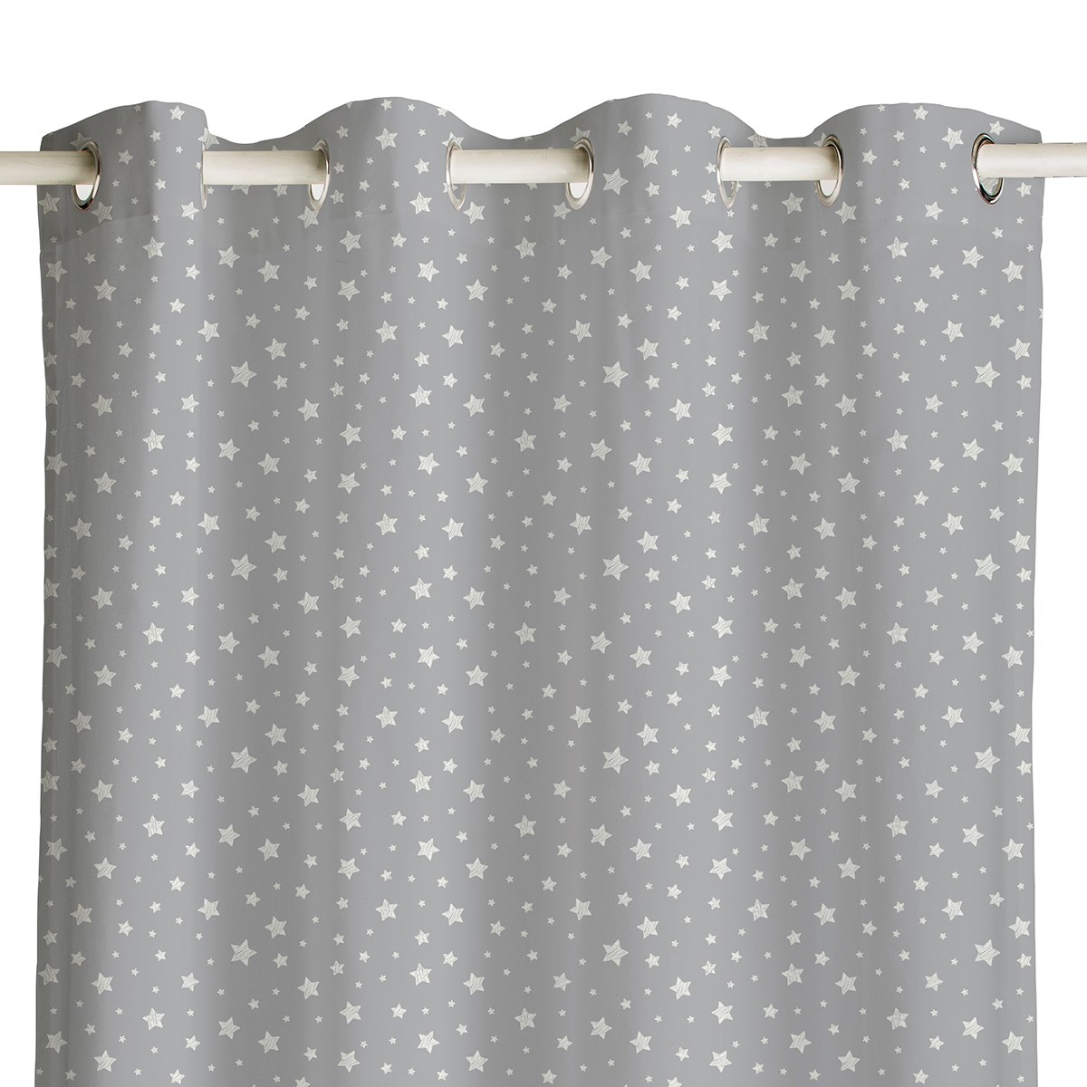 Cotton curtain TODAY LINGE DE MAISON Grey