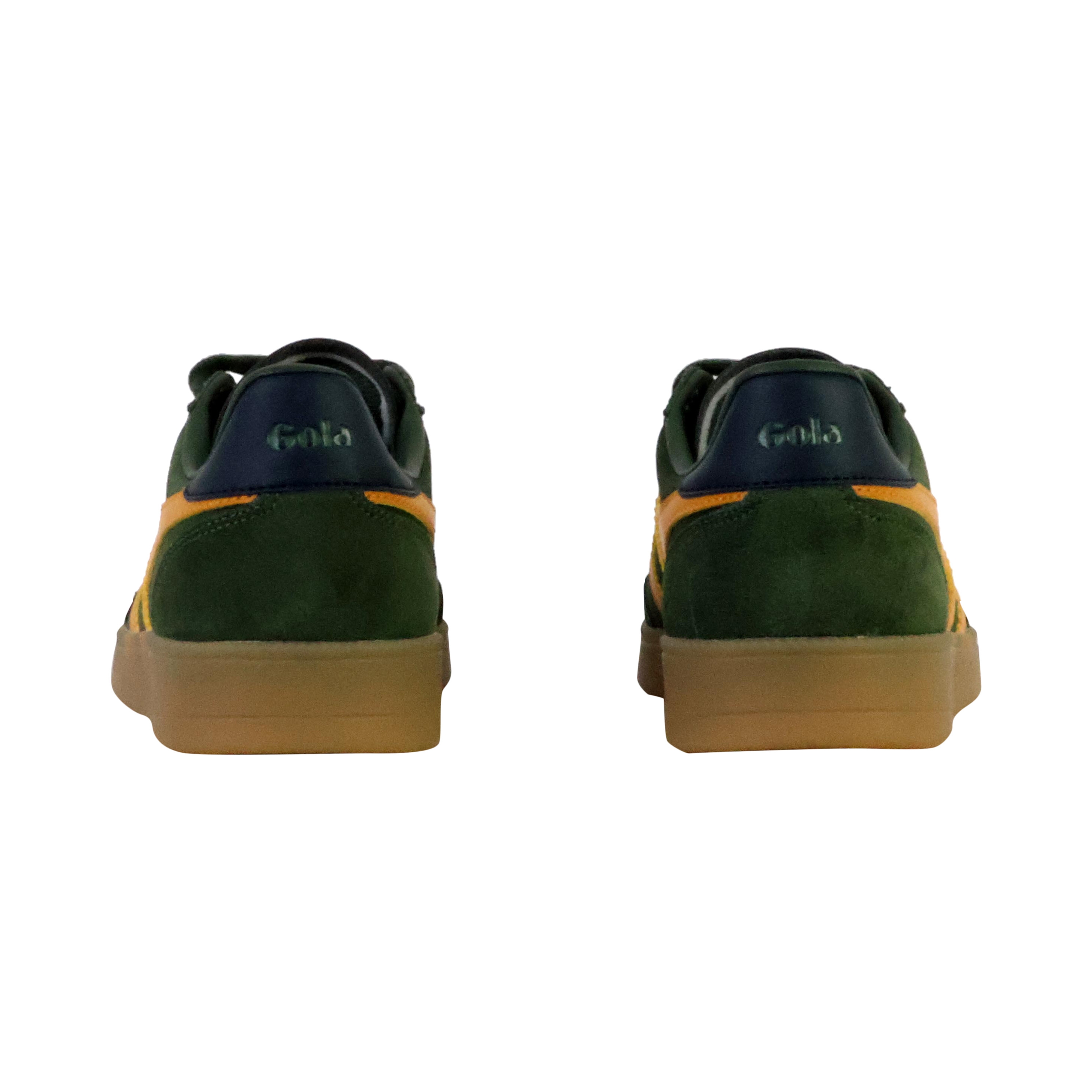 Low leather sneaker viper GOLA Green