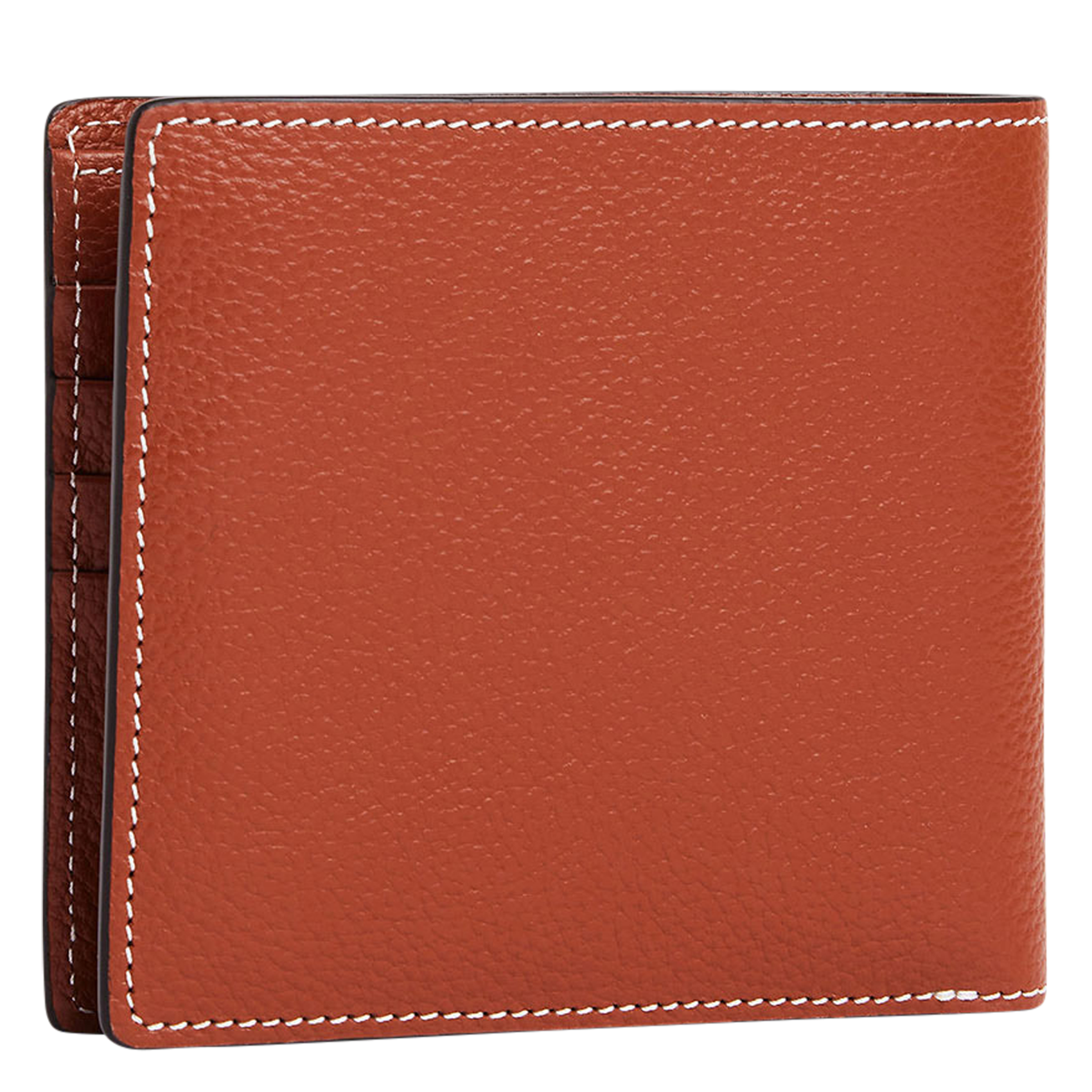 - 100% leer, - 6 kaarthoudersplitten, - 1 centrale zak, - Afmetingen: L10 x H7 cm. LE TANNEUR Bruin