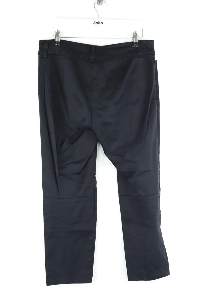 Cotton chinos AGNES B. - Seconde Main Black