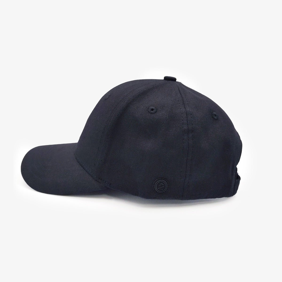 Washed effect cap SERGE BLANCO Black
