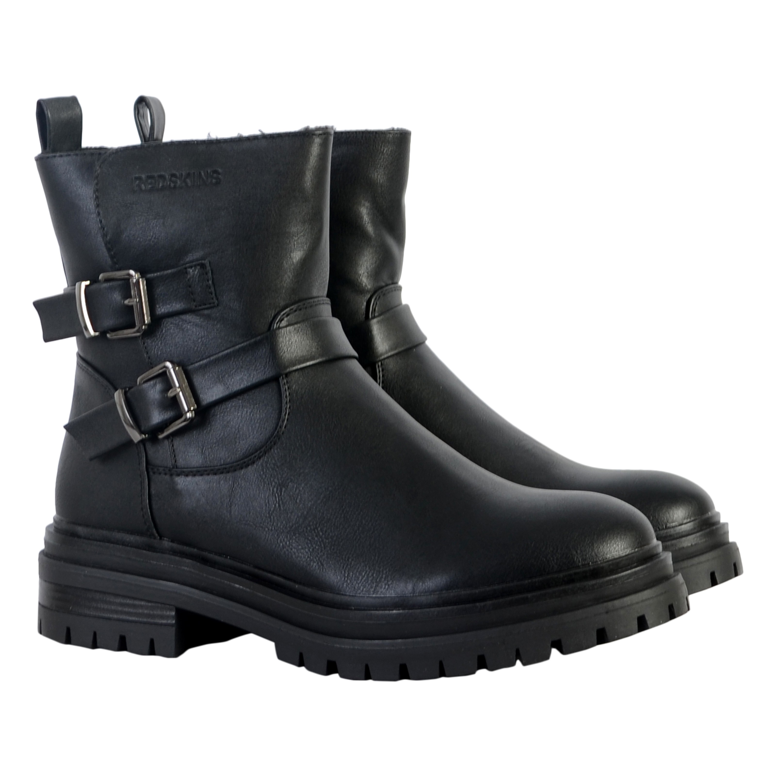 Zip ankle boot glad REDSKINS Black