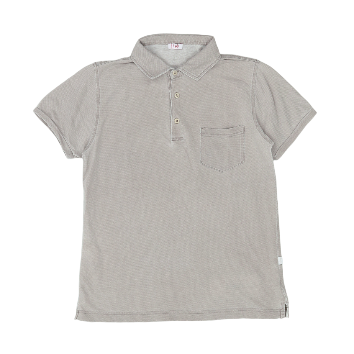 Grey kids' polo - 12 years IL GUFO - Seconde main Grey