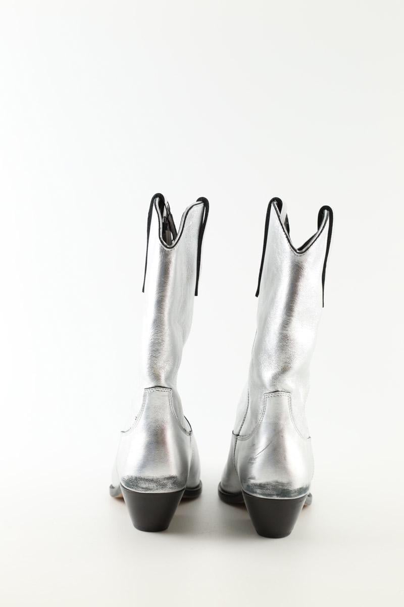 Western boots ISABEL MARANT - Seconde Main Silver