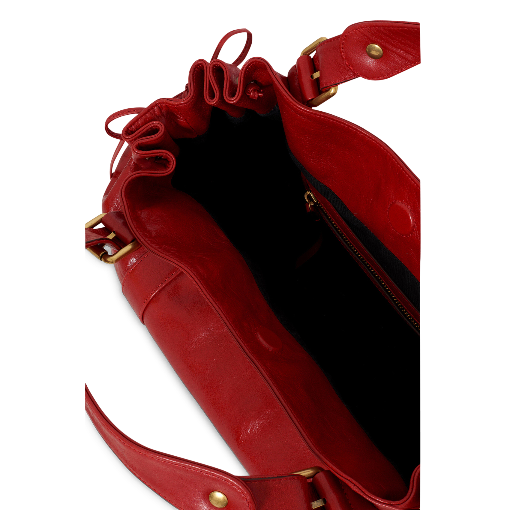 Sac à maine en cuir GERARD DAREL Rouge