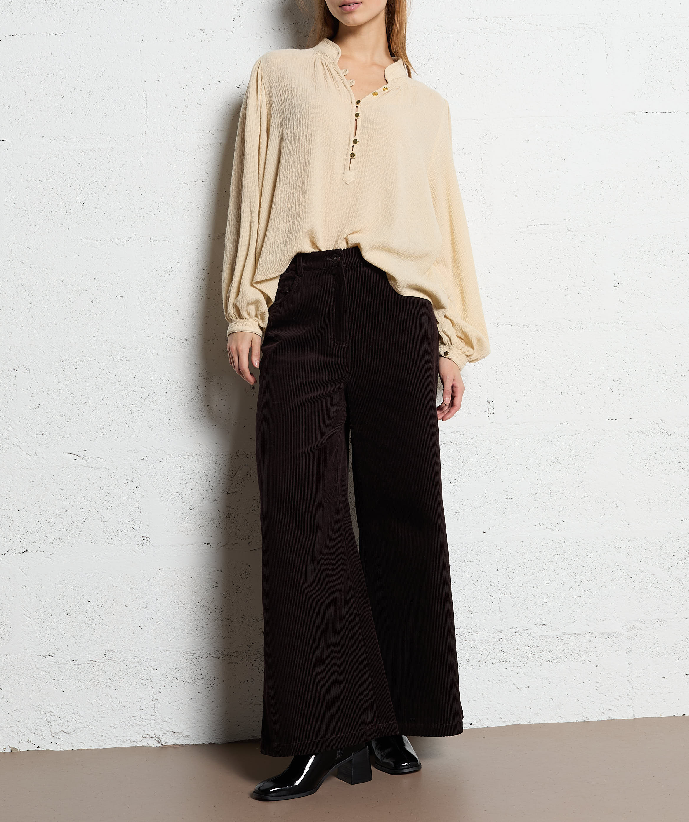 Alphonse patent leather ankle boots MELLOW YELLOW Black