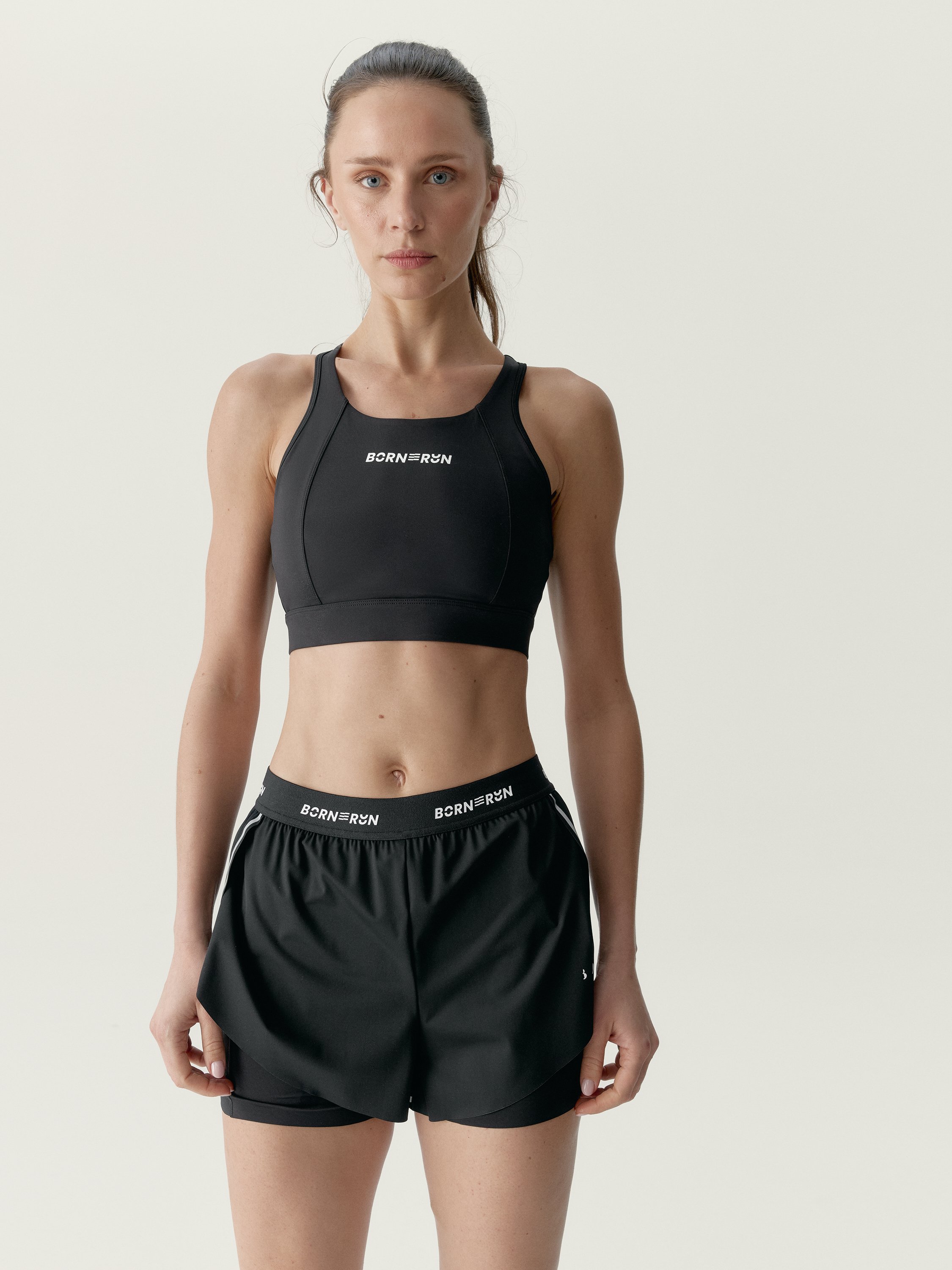 Women's running shorts for Voltrun Performance BORN Black