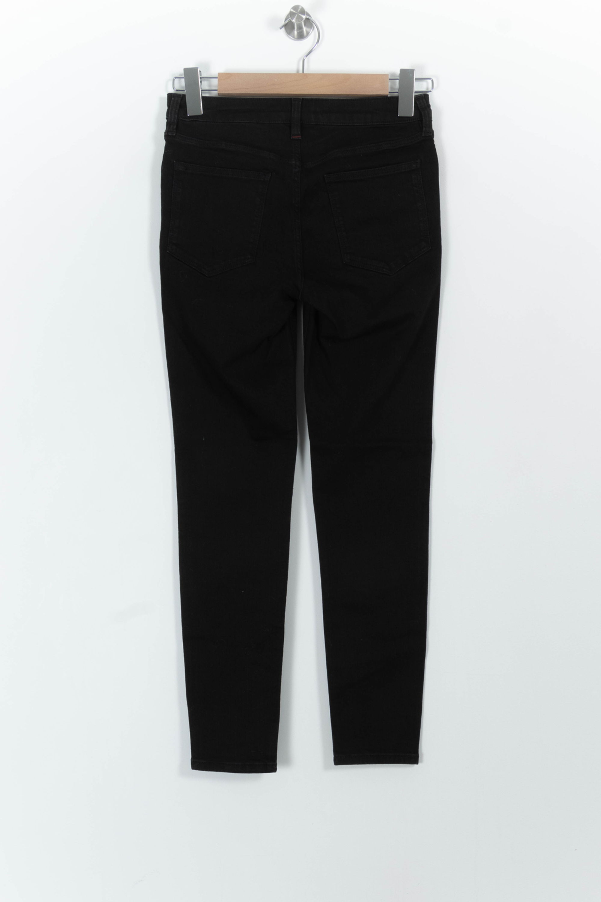 Cropped slim jeans with studs COMPTOIR DES COTONNIERS - Seconde main Black