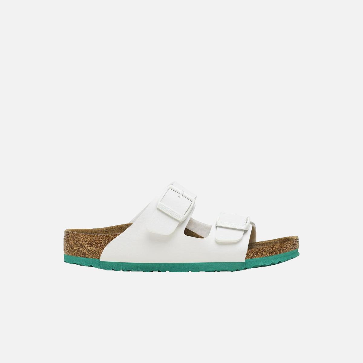 Arizona flat sandals BIRKENSTOCK White