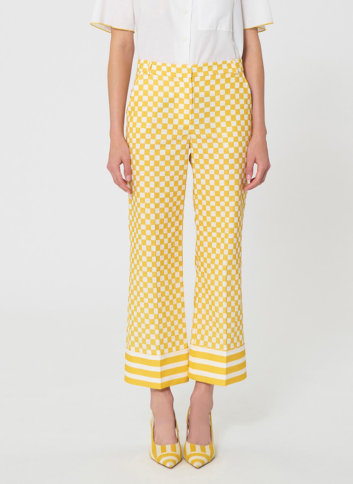 Ausgestellte Leinenhose TARA JARMON