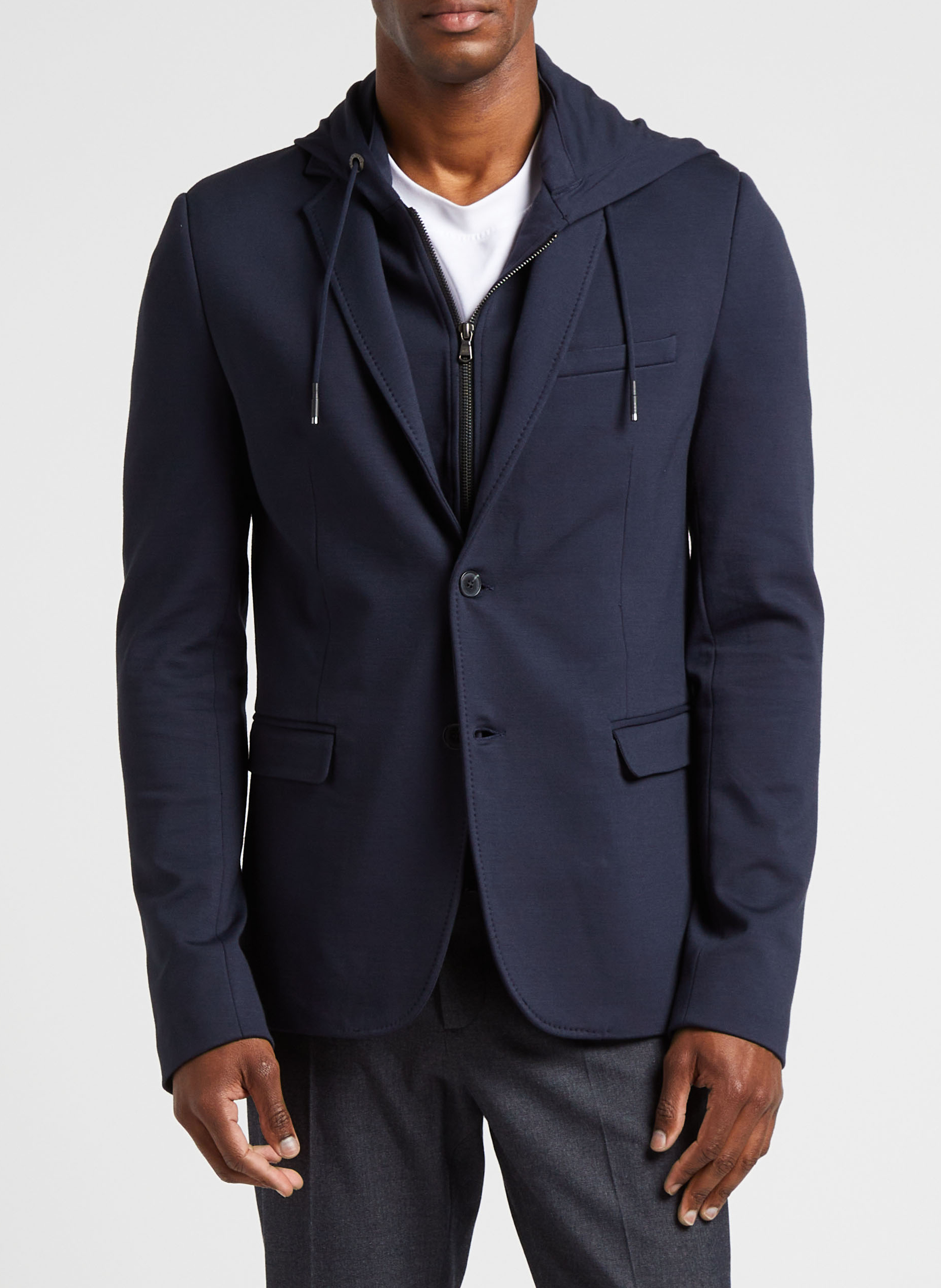 Tailored blazer with removable vest IKKS Blue