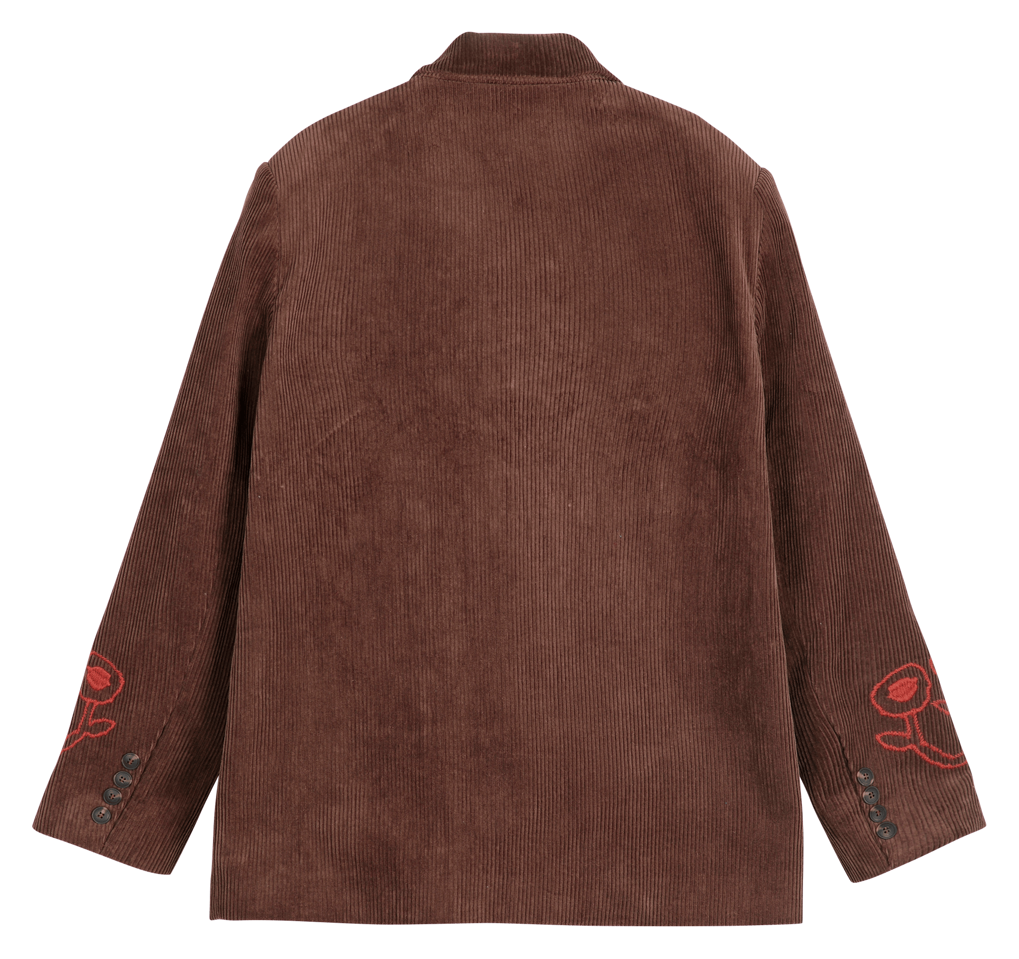 Veste blazer côtelée en coton bio BOBO CHOSES Braun