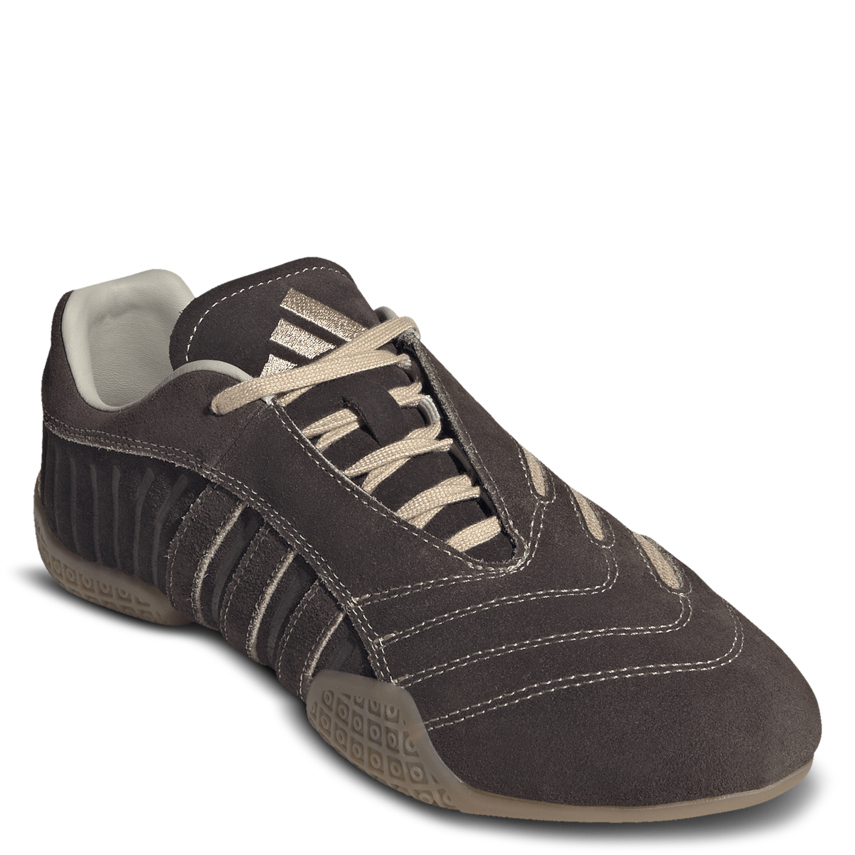 Low-top lace-up sneakers ADIDAS Brown