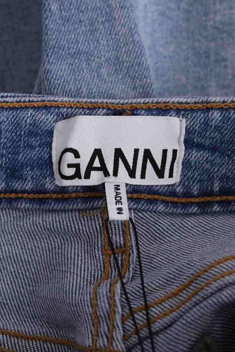 Bermuda shorts GANNI - Seconde Main Blue
