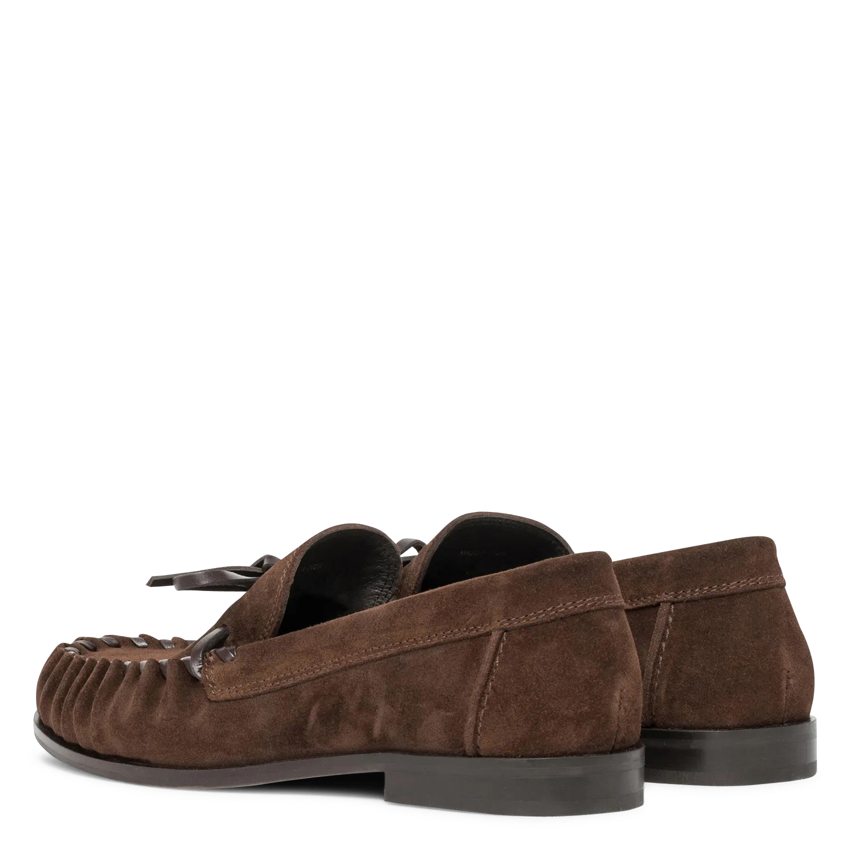 Mocassins en cuir BOCAGE Marron