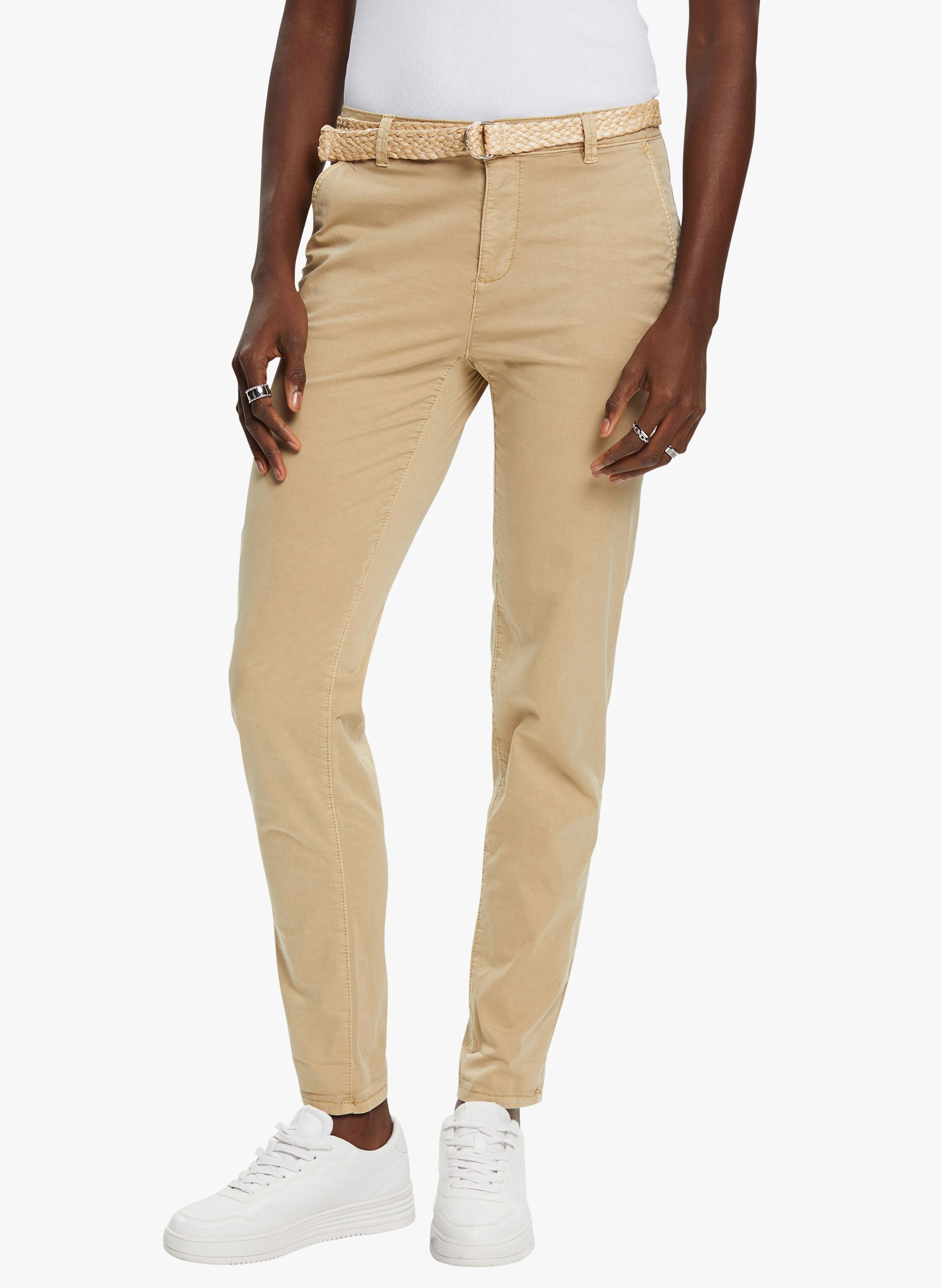 Chino pantalon femme hot sale