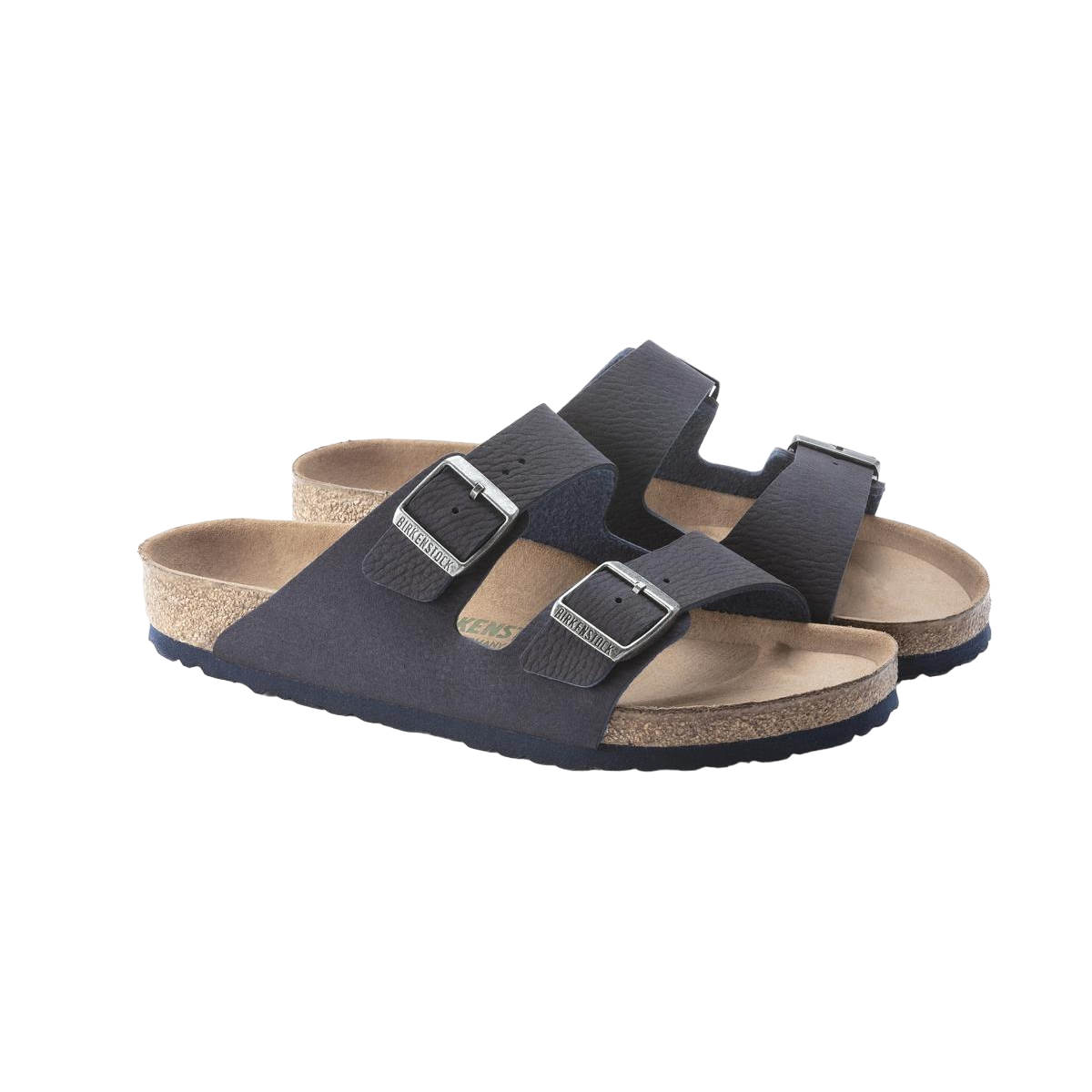 Faux leather sandals BIRKENSTOCK Blue