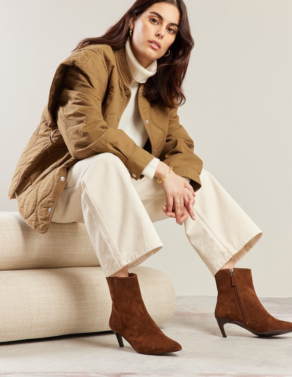 Ankle boots ODAJE EX. M.MOUSTACHE Brown