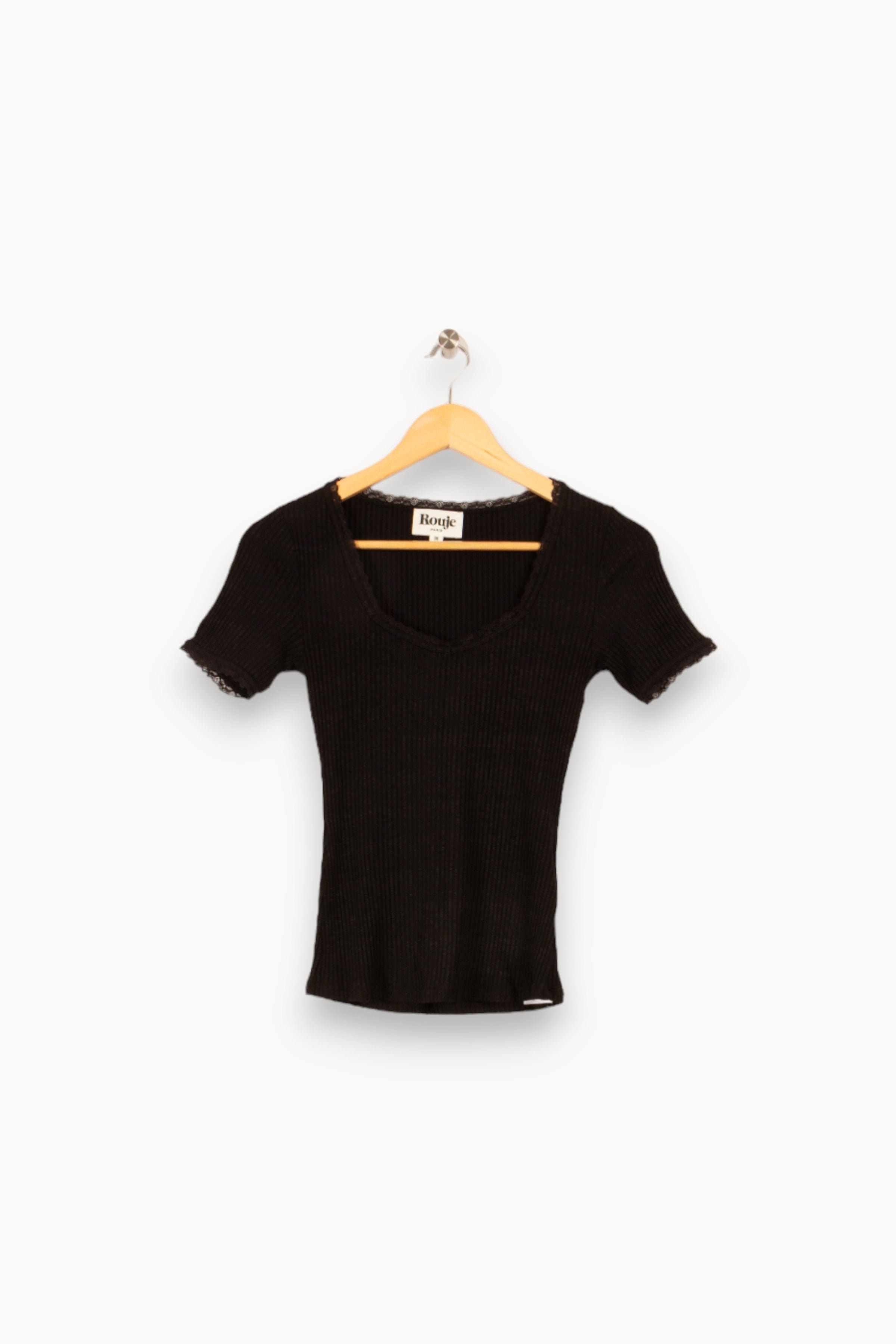 Top - rouje ROUJE - Seconde Main Black