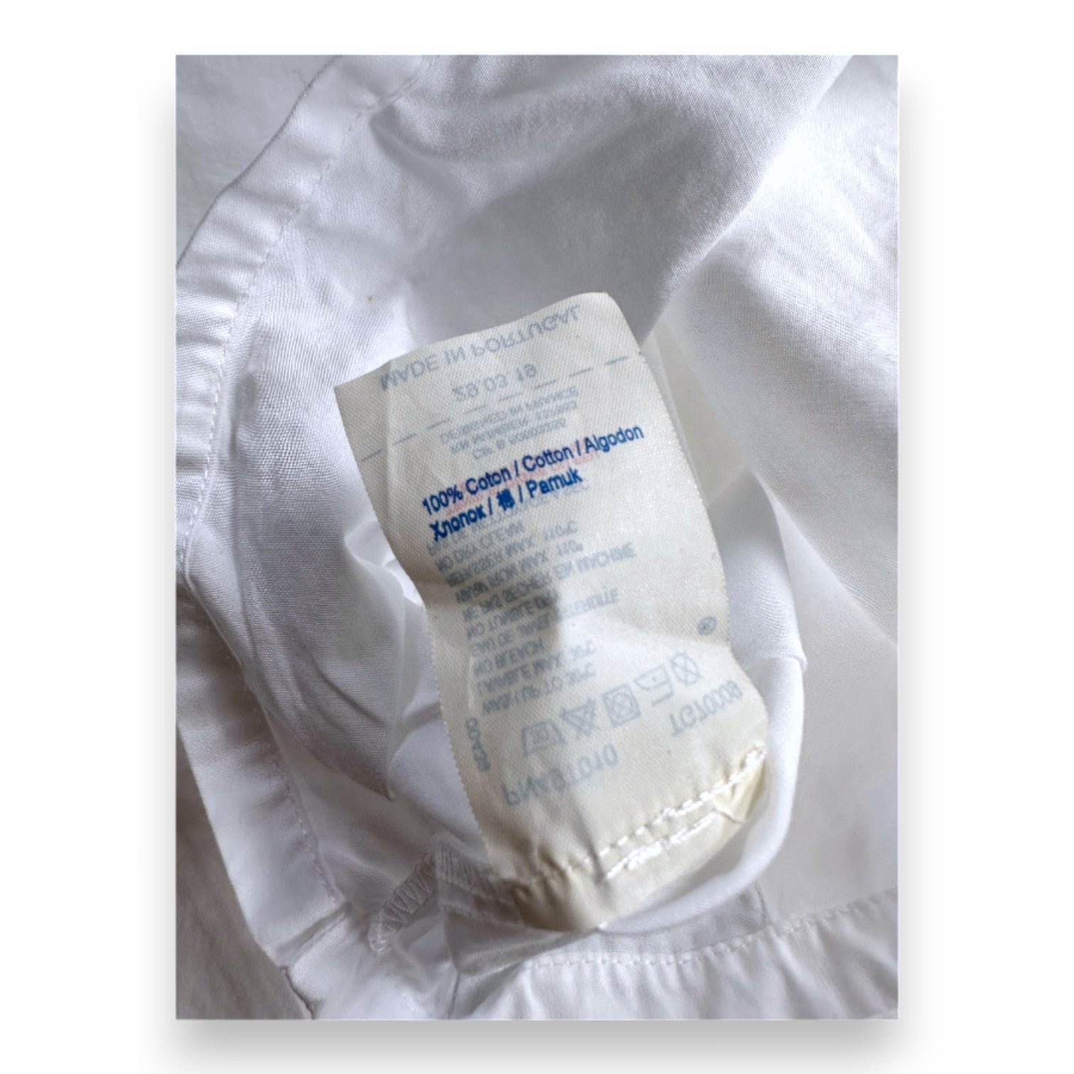 White baby cot bumper - one size TARTINE ET CHOCOLAT - seconde-main White