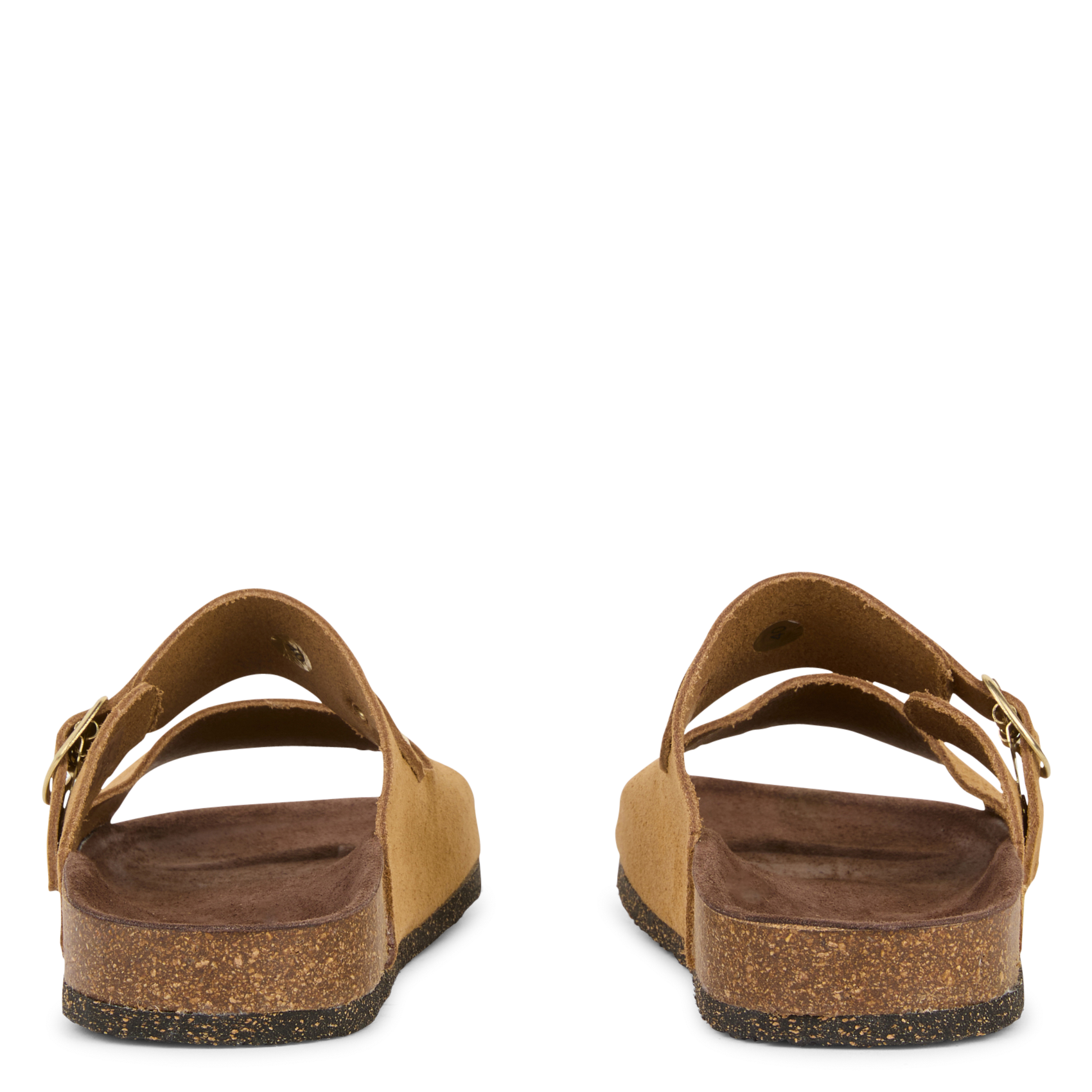 Flat soft leather sandals BOSABO Beige