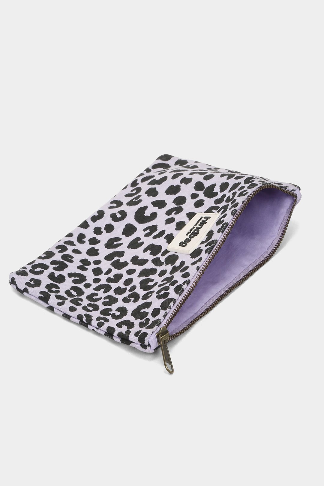 Cotton clutch bag HINDBAG Purple