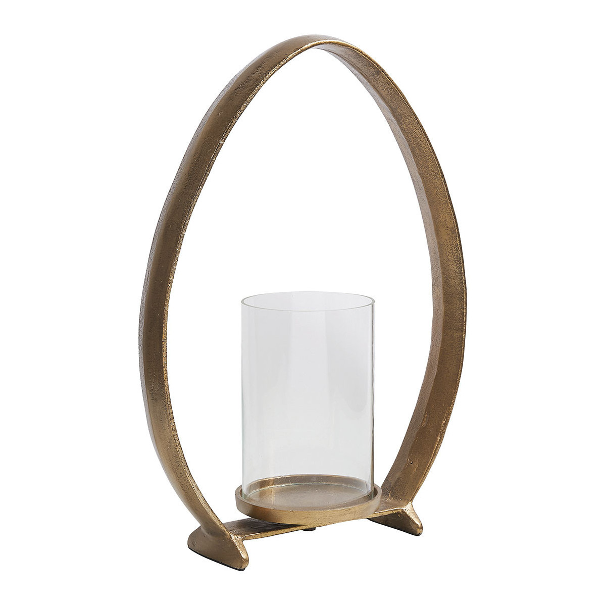Metal tealight holder BLANC D'IVOIRE Golden