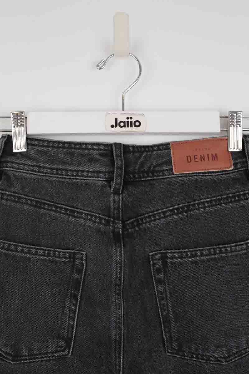 Wide leg cotton jeans SEZANE - Seconde main Grey