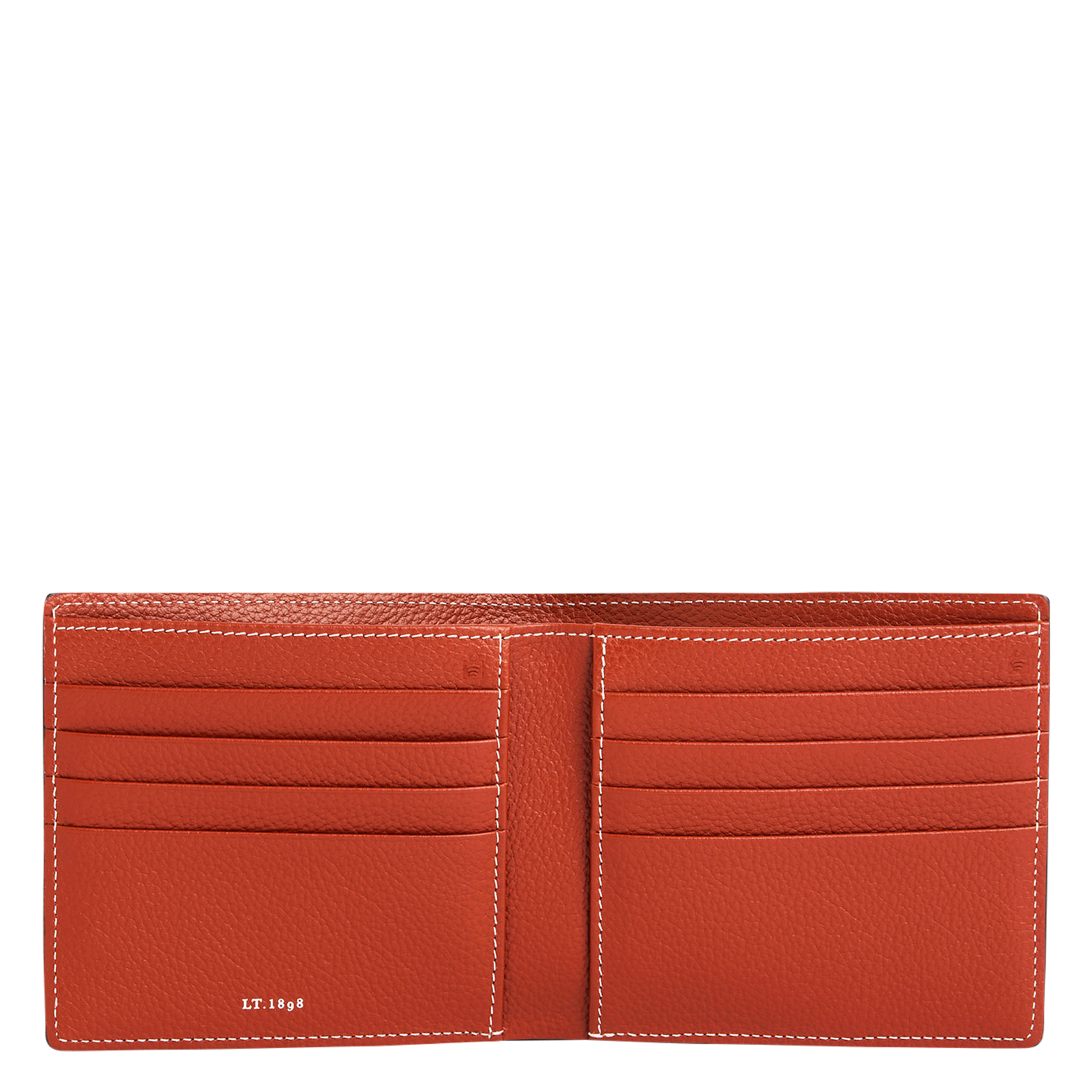 - 100% leer, - 6 kaarthoudersplitten, - 1 centrale zak, - Afmetingen: L10 x H7 cm. LE TANNEUR Bruin