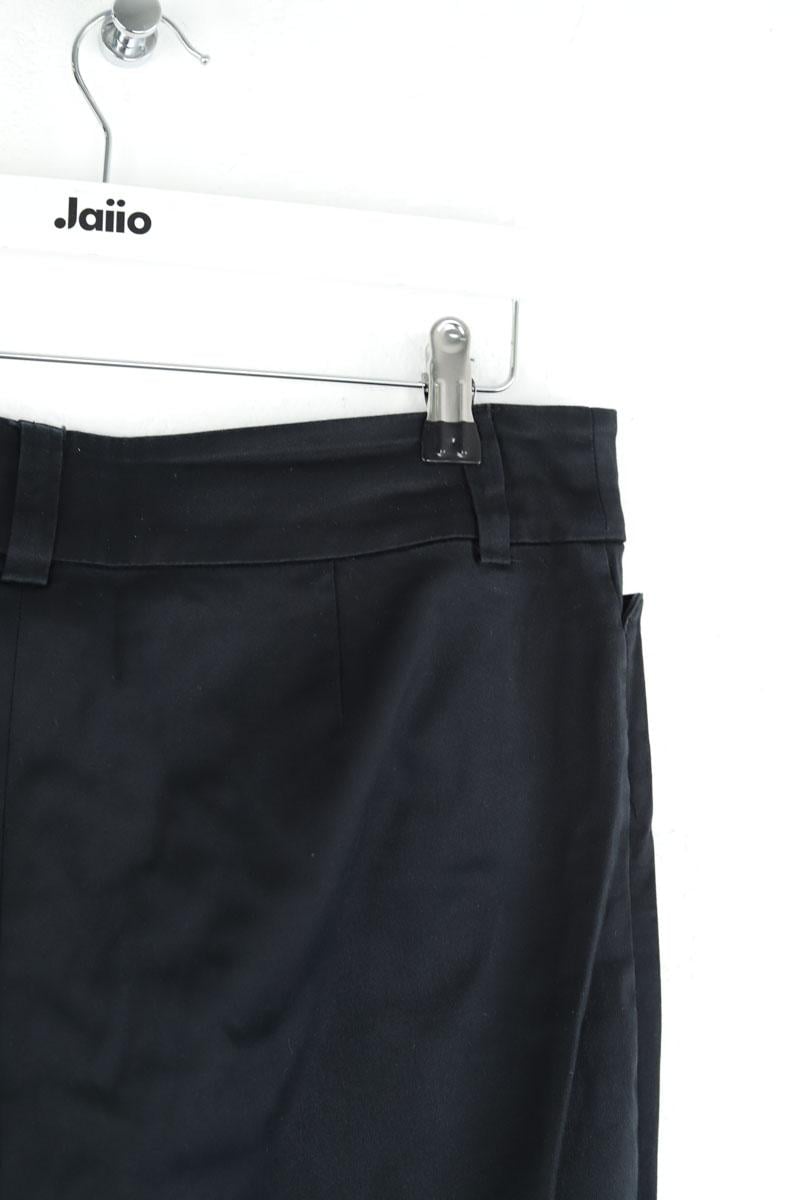 Cotton chinos AGNES B. - Seconde Main Black