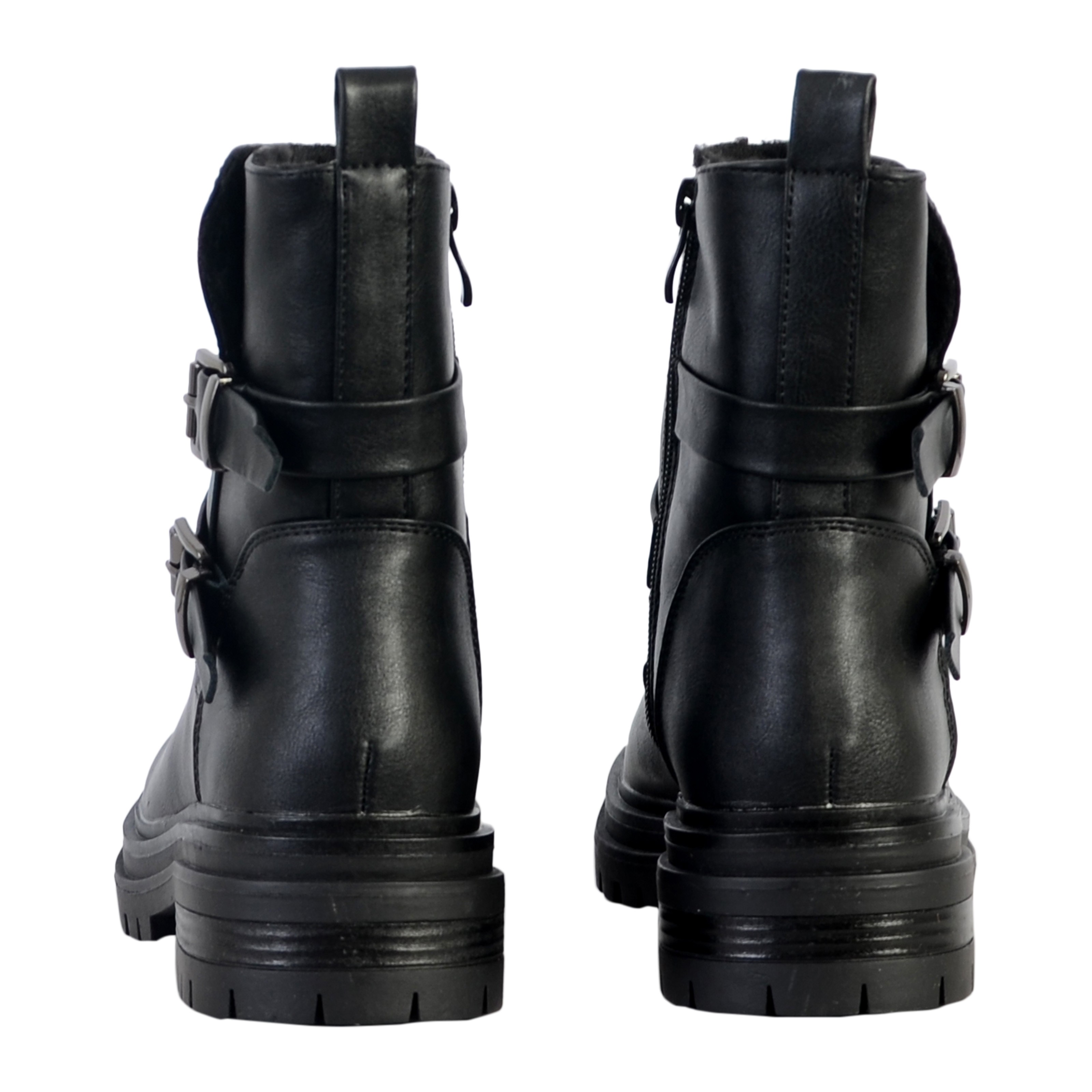 Zip ankle boot glad REDSKINS Black