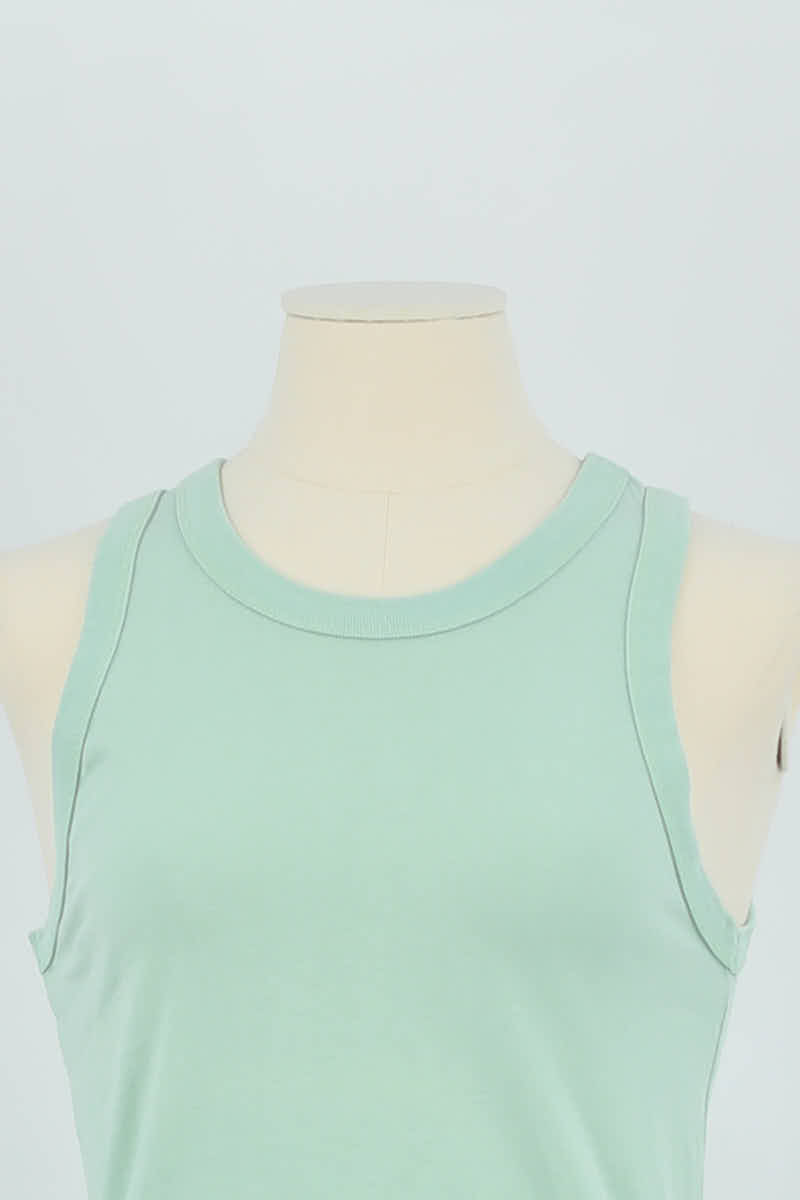 Azawood sleeveless top BELLEROSE - Seconde Main Green