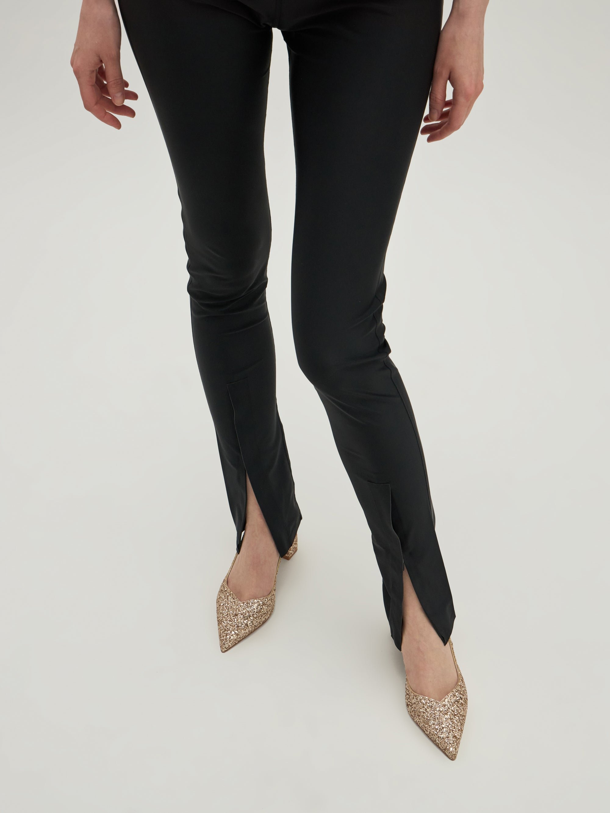 Escarpins slingback léopard VANESSA WU Doré