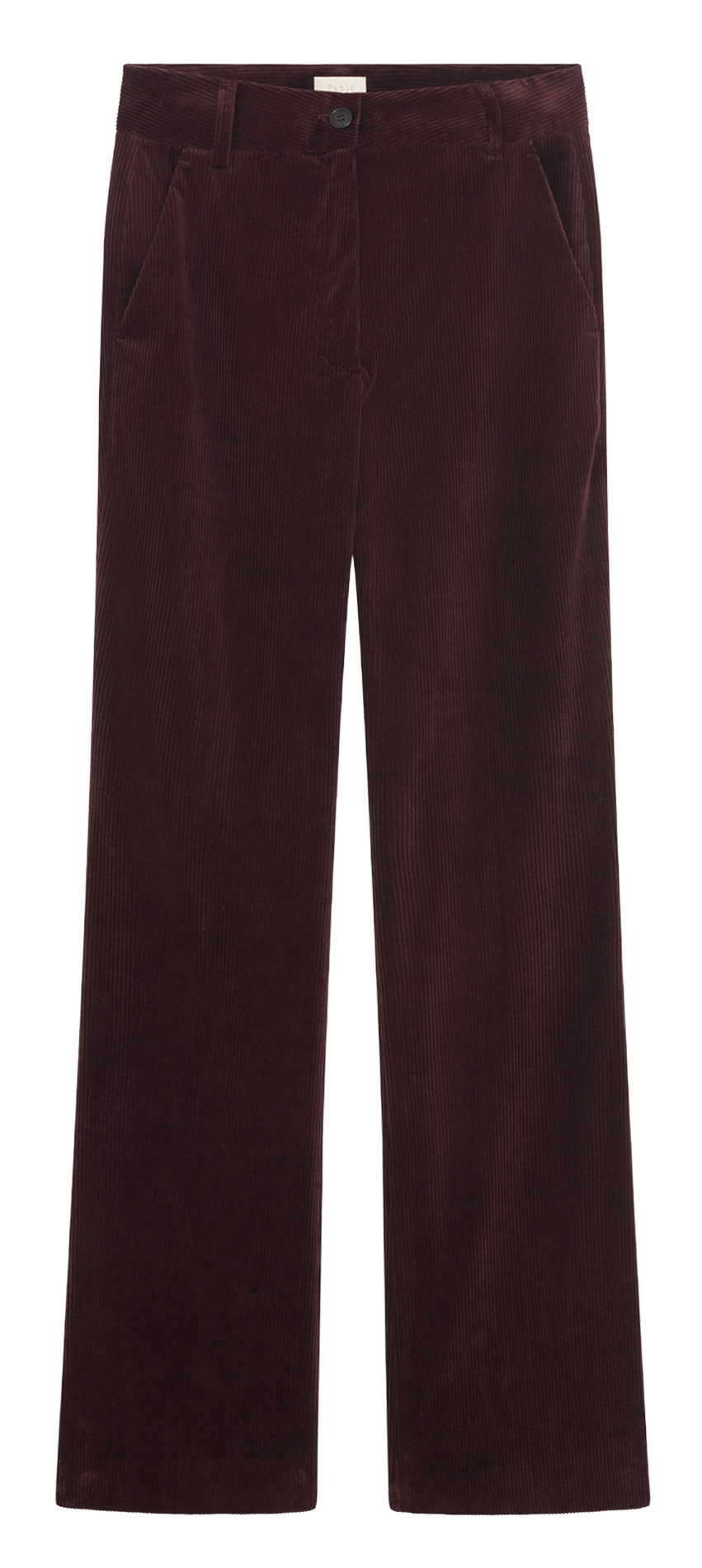 Chino van katoenmix PABLO Rood