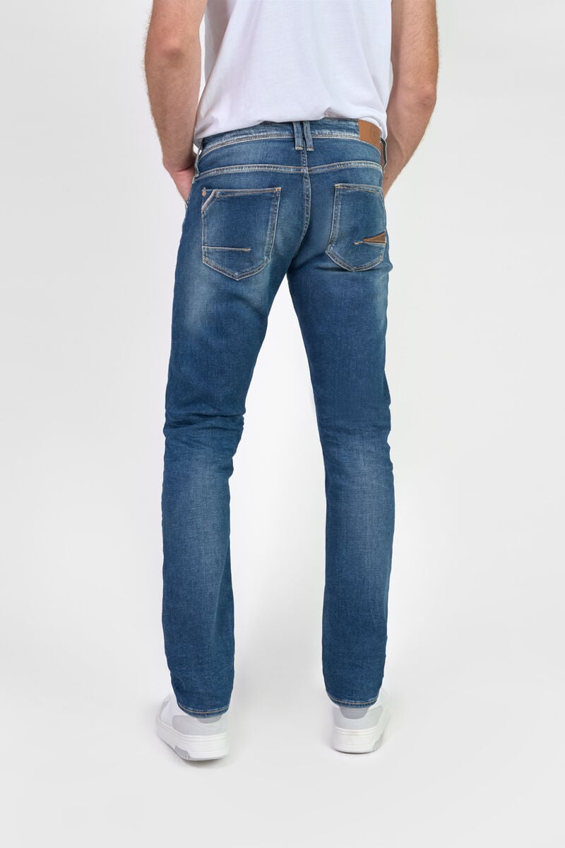 Straight leg jeans, length 34 LE TEMPS DES CERISES Blue