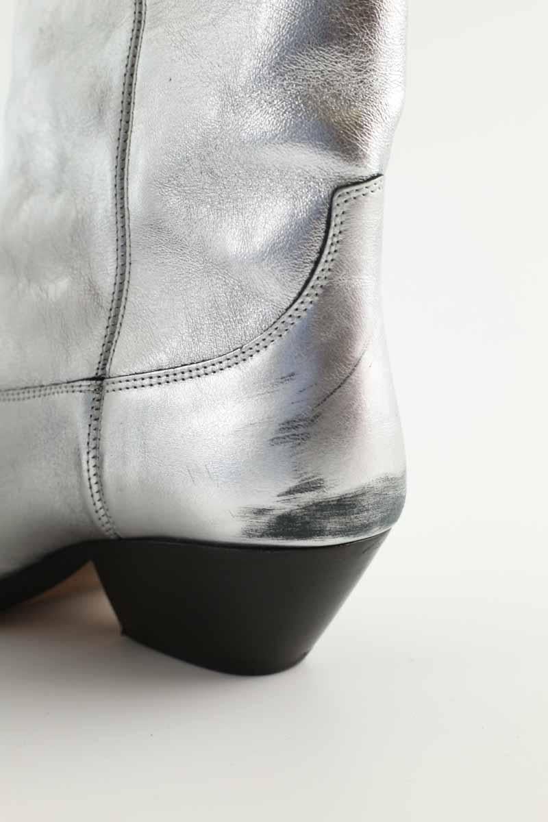 Western boots ISABEL MARANT - Seconde Main Silver