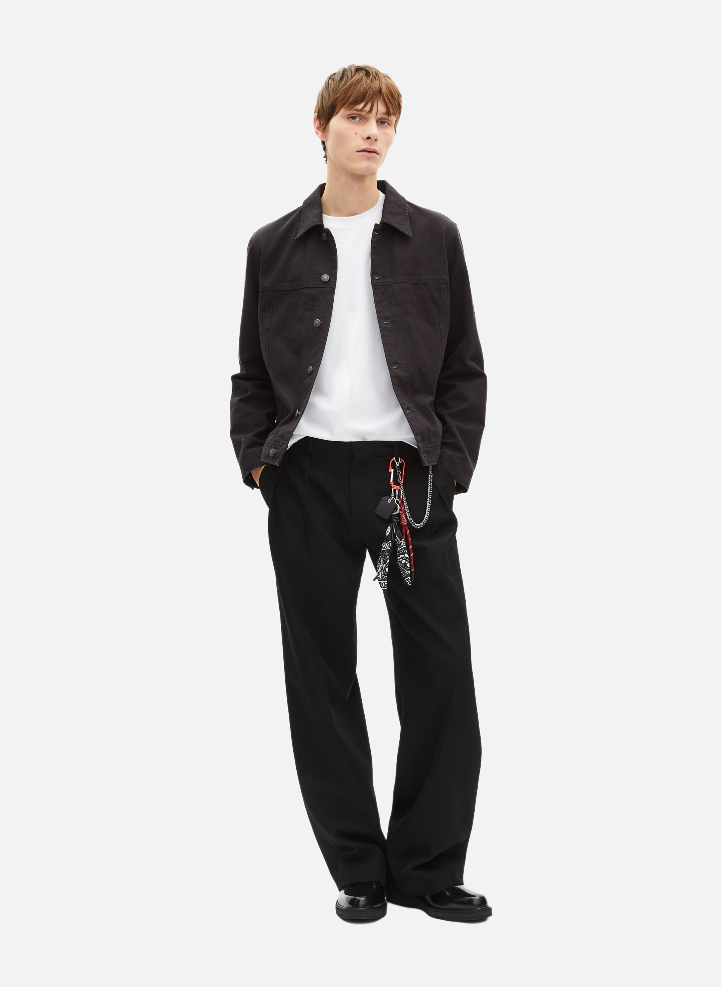 Embroidered jacket THE KOOPLES Black