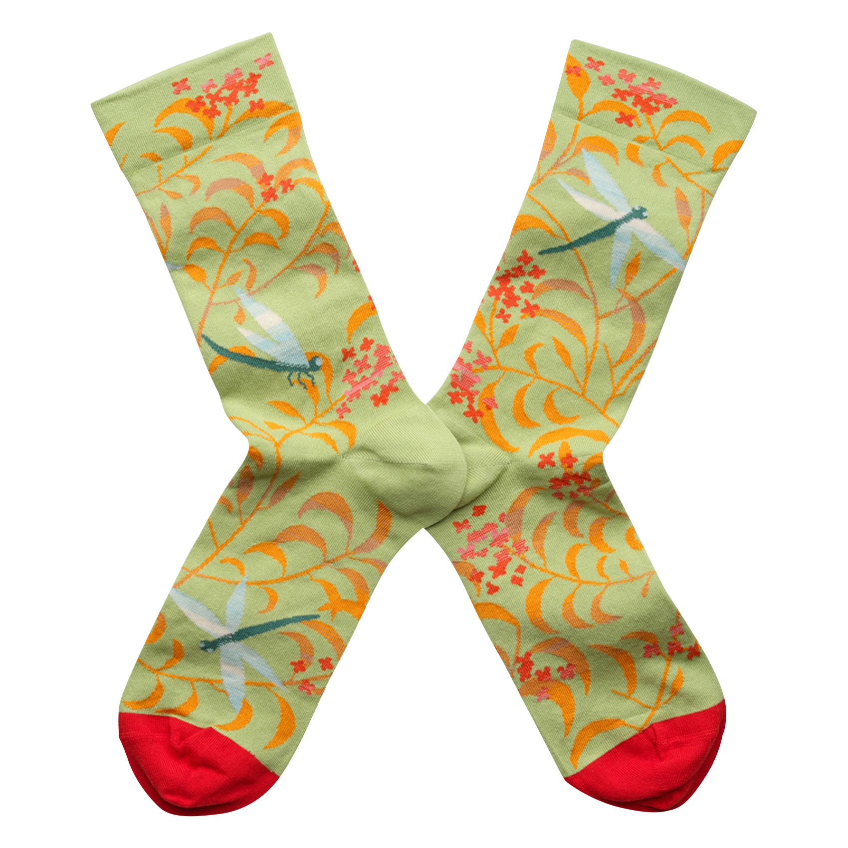 Sokken met libellepatronen van gemengd katoen BONNE MAISON Veelkleurig