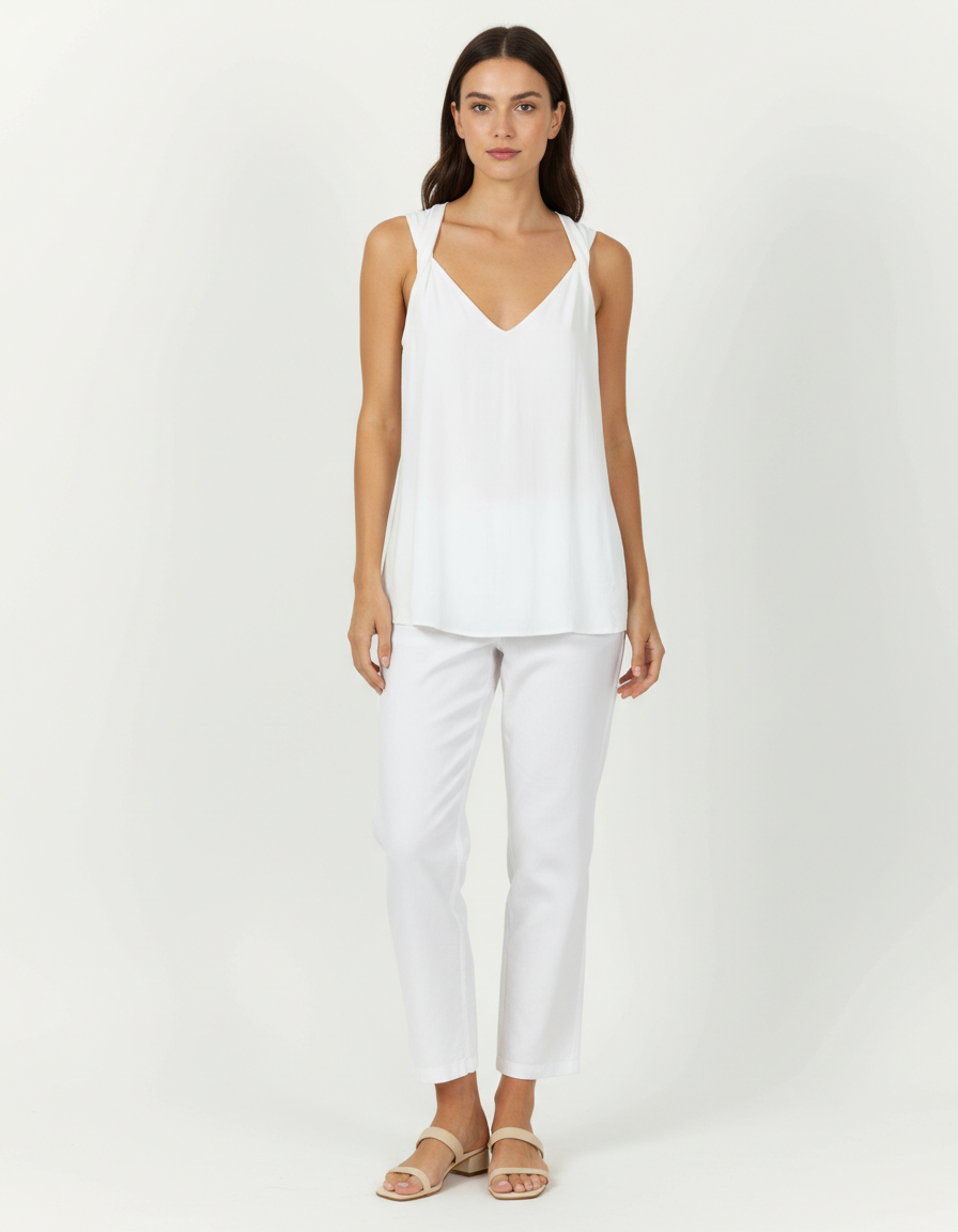 Top & tank top COMPTOIR DES COTONNIERS - Seconde main White