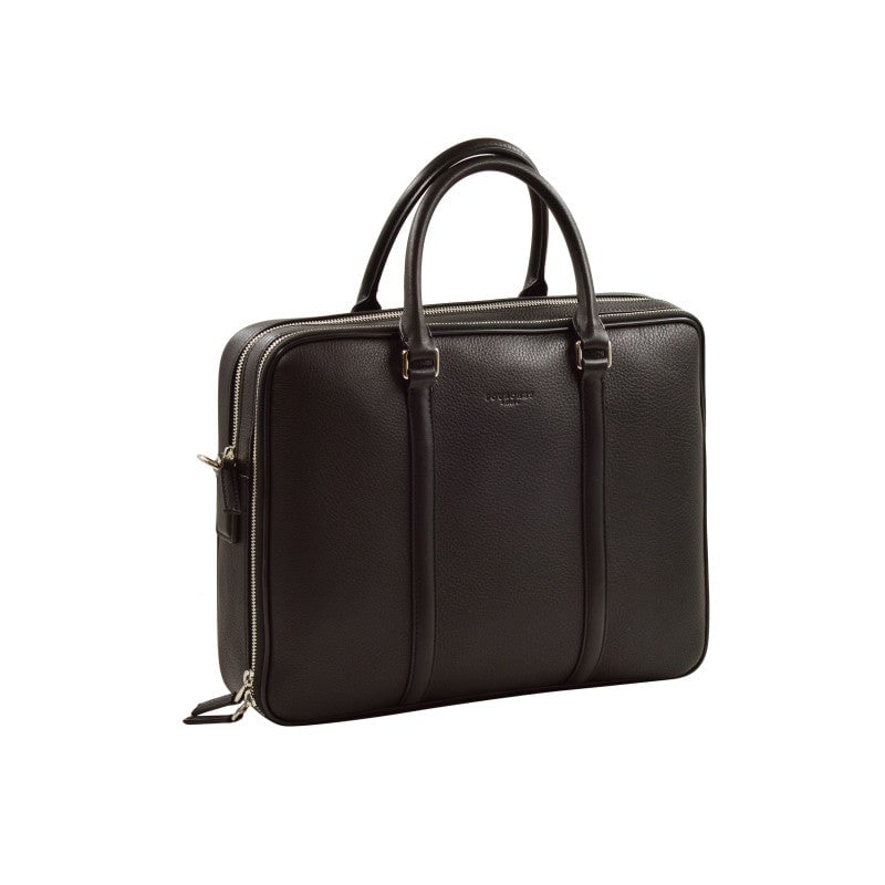 Leather document holder POURCHET