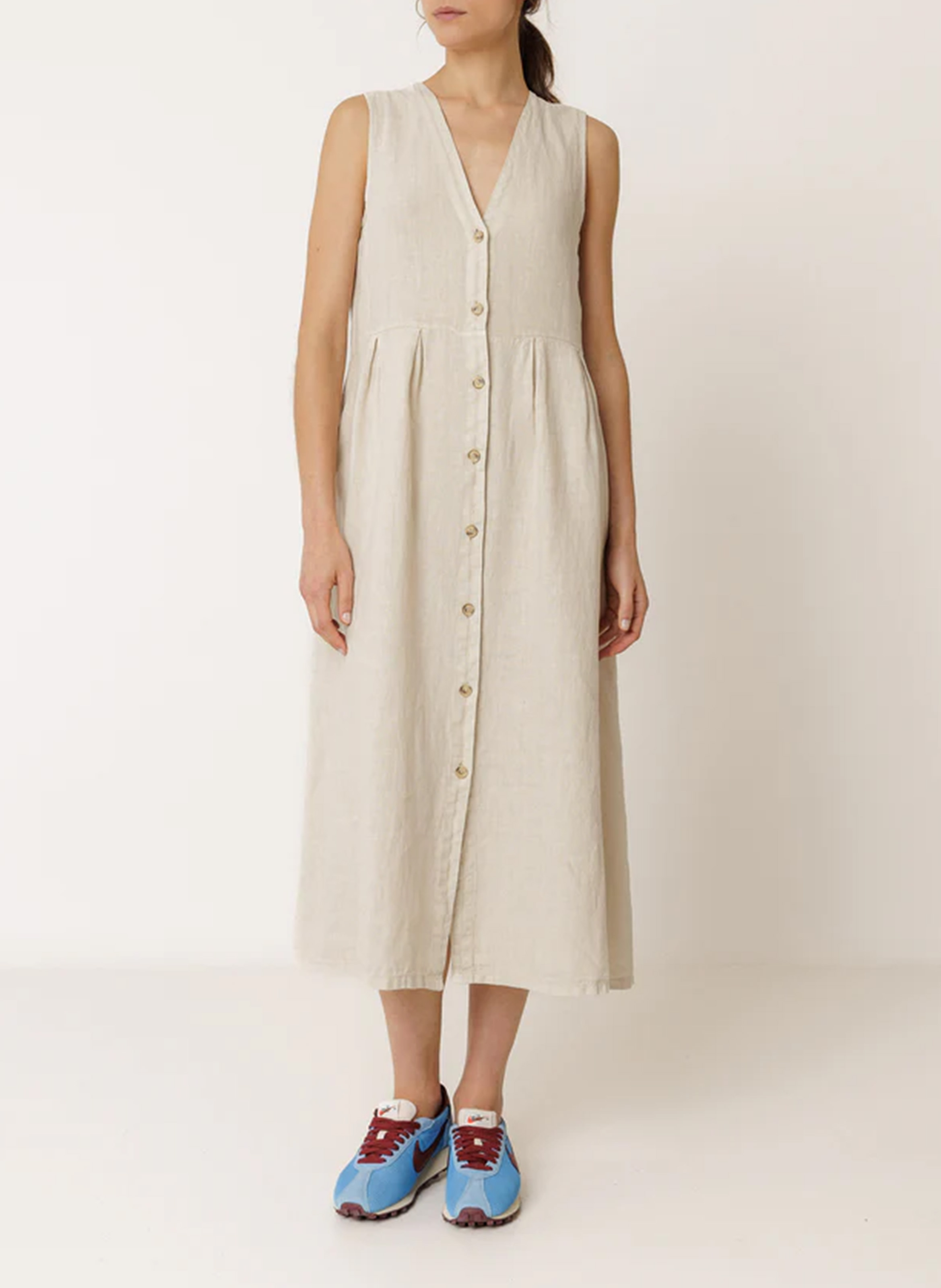 Robe midi col V multiposition INDI & COLD