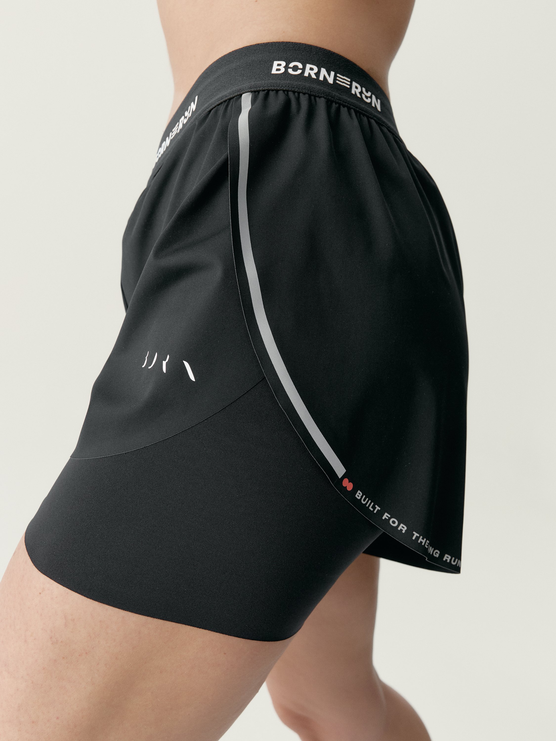 Women's running shorts for Voltrun Performance BORN Black