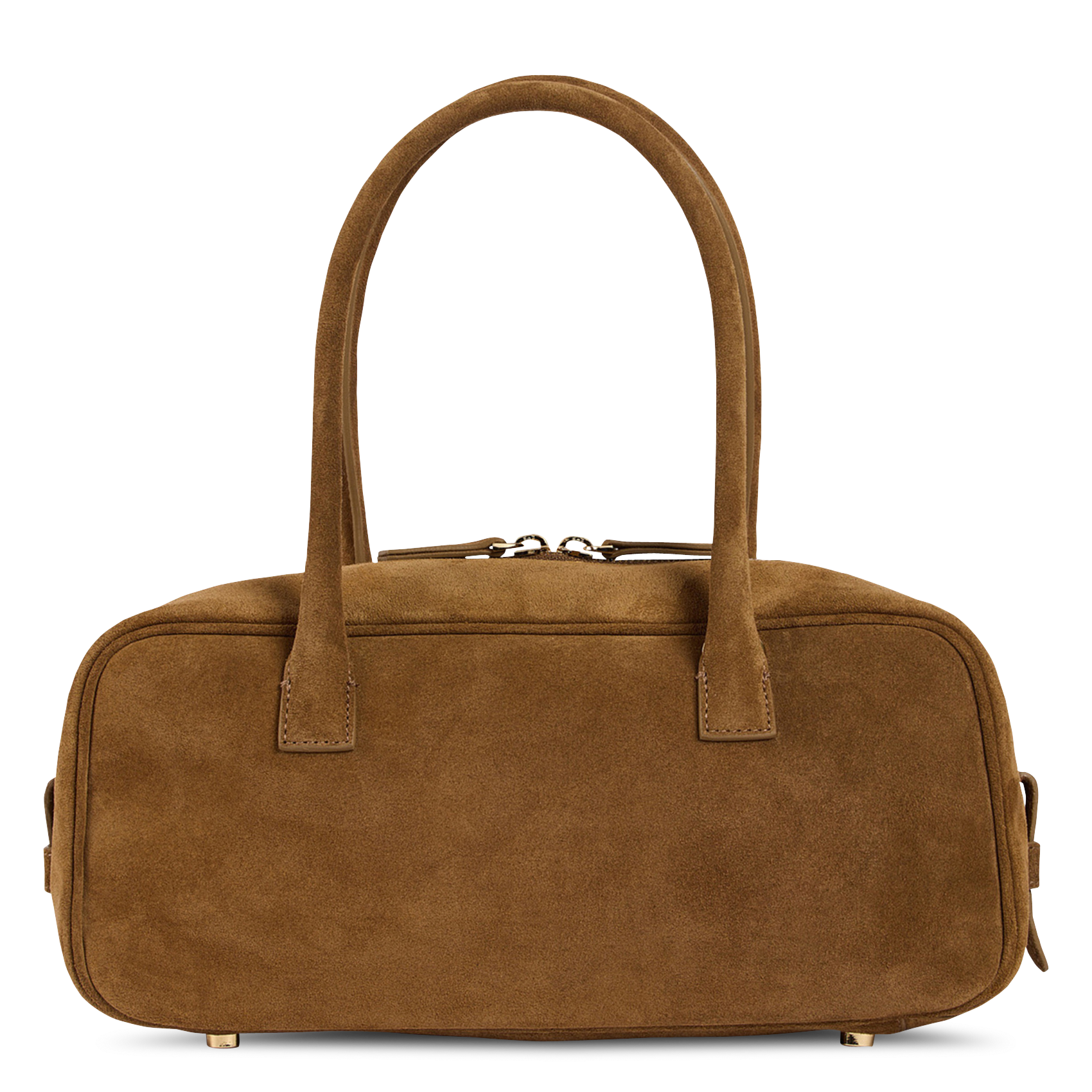 Leren handtas SANDRO Beige