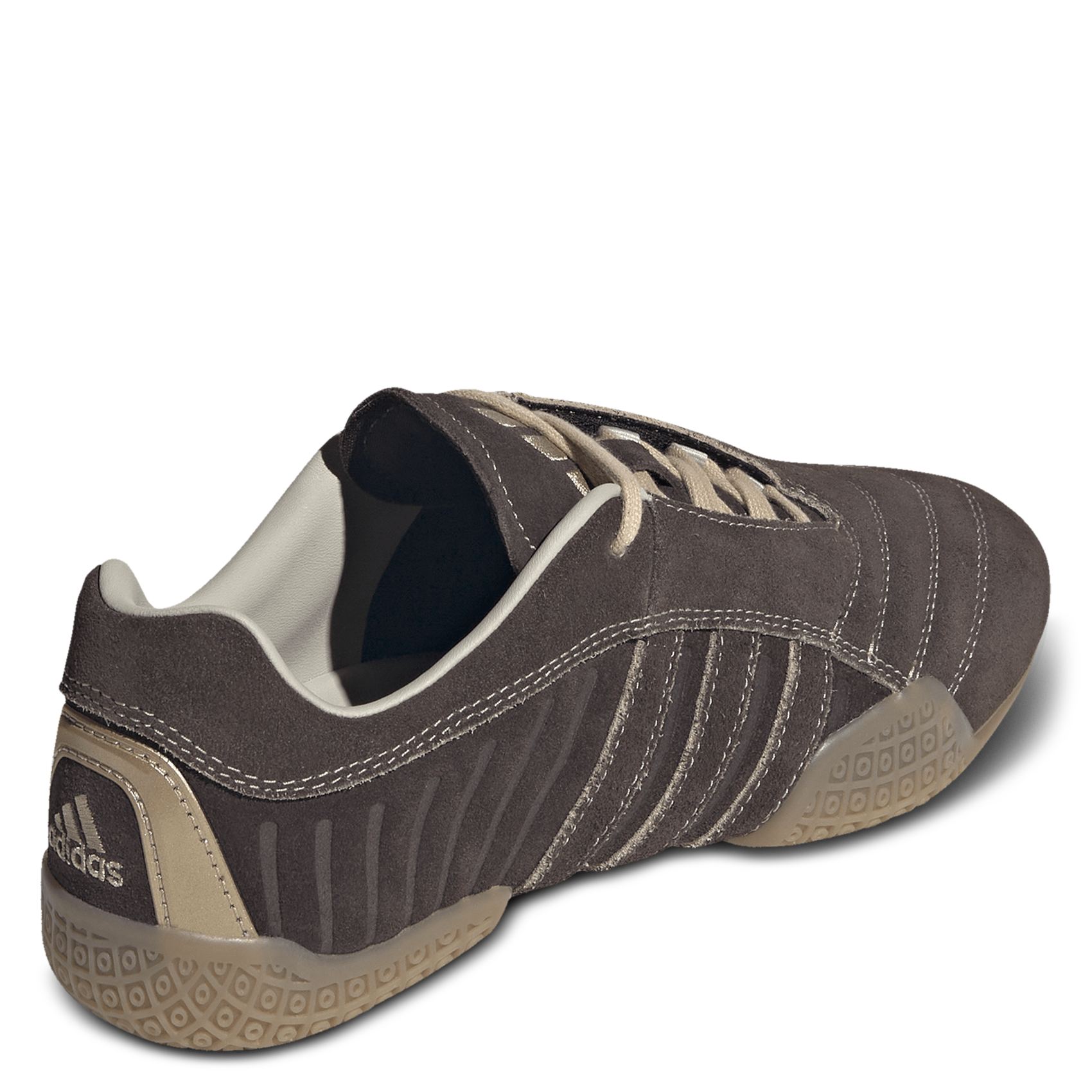 Low-top lace-up sneakers ADIDAS Brown
